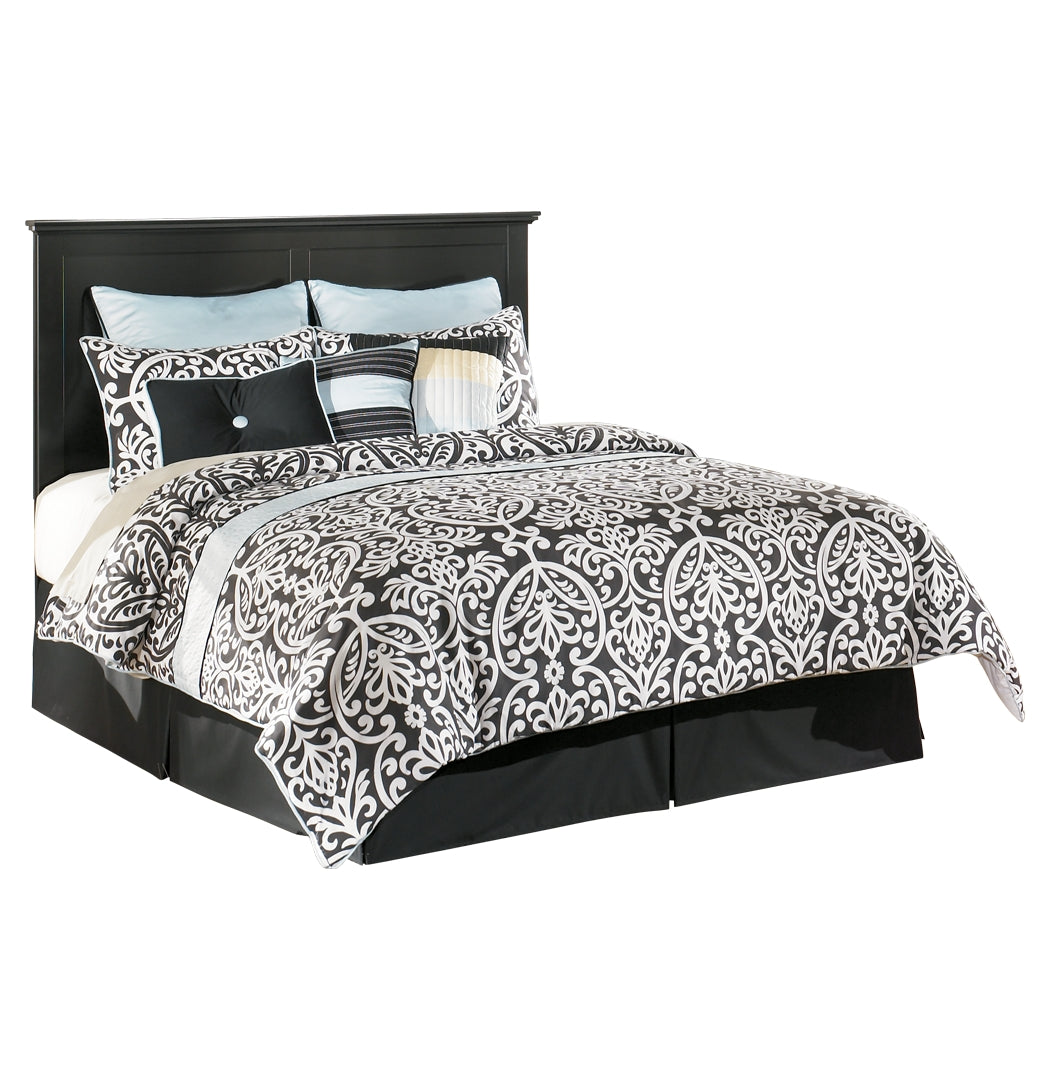 Maribel Queen/Full Panel Headboard Bed with Dresser