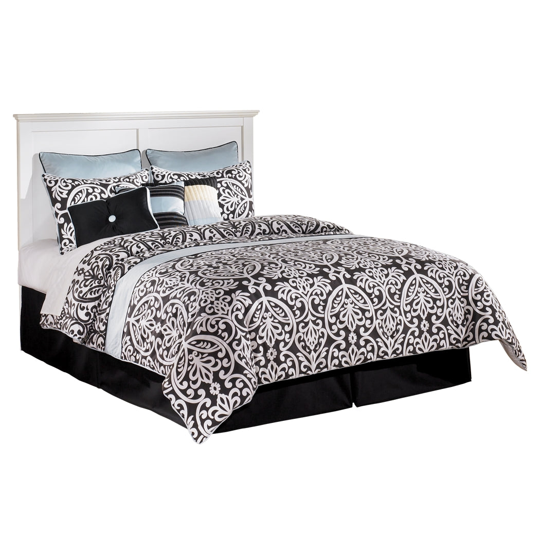 Bostwick Shoals Queen/Full Panel Headboard Bed with Mirrored Dresser