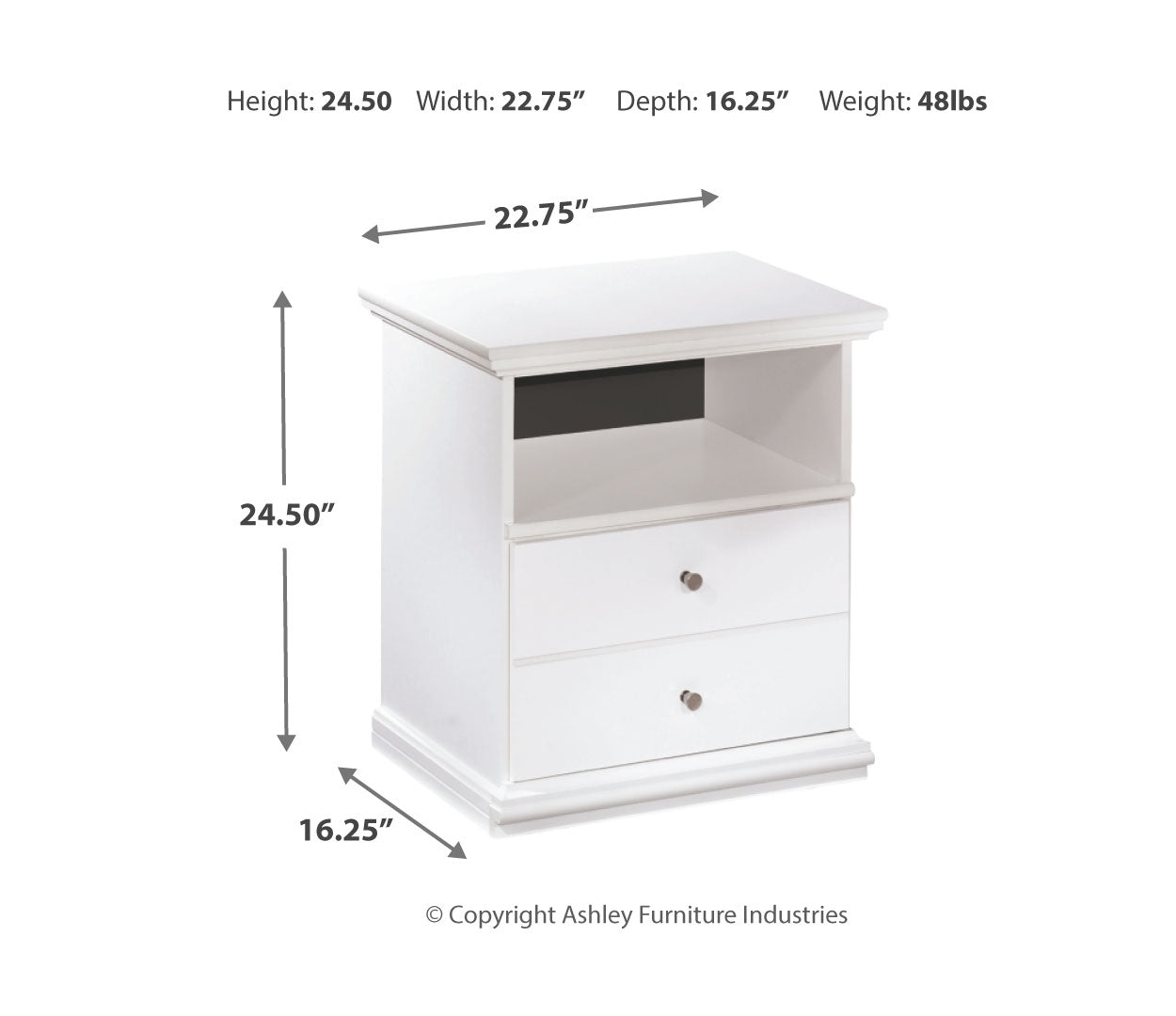 Bostwick Shoals King Panel Bed with Mirrored Dresser