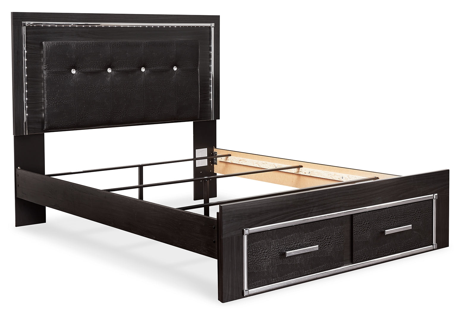 Kaydell Queen Panel Bed with Storage