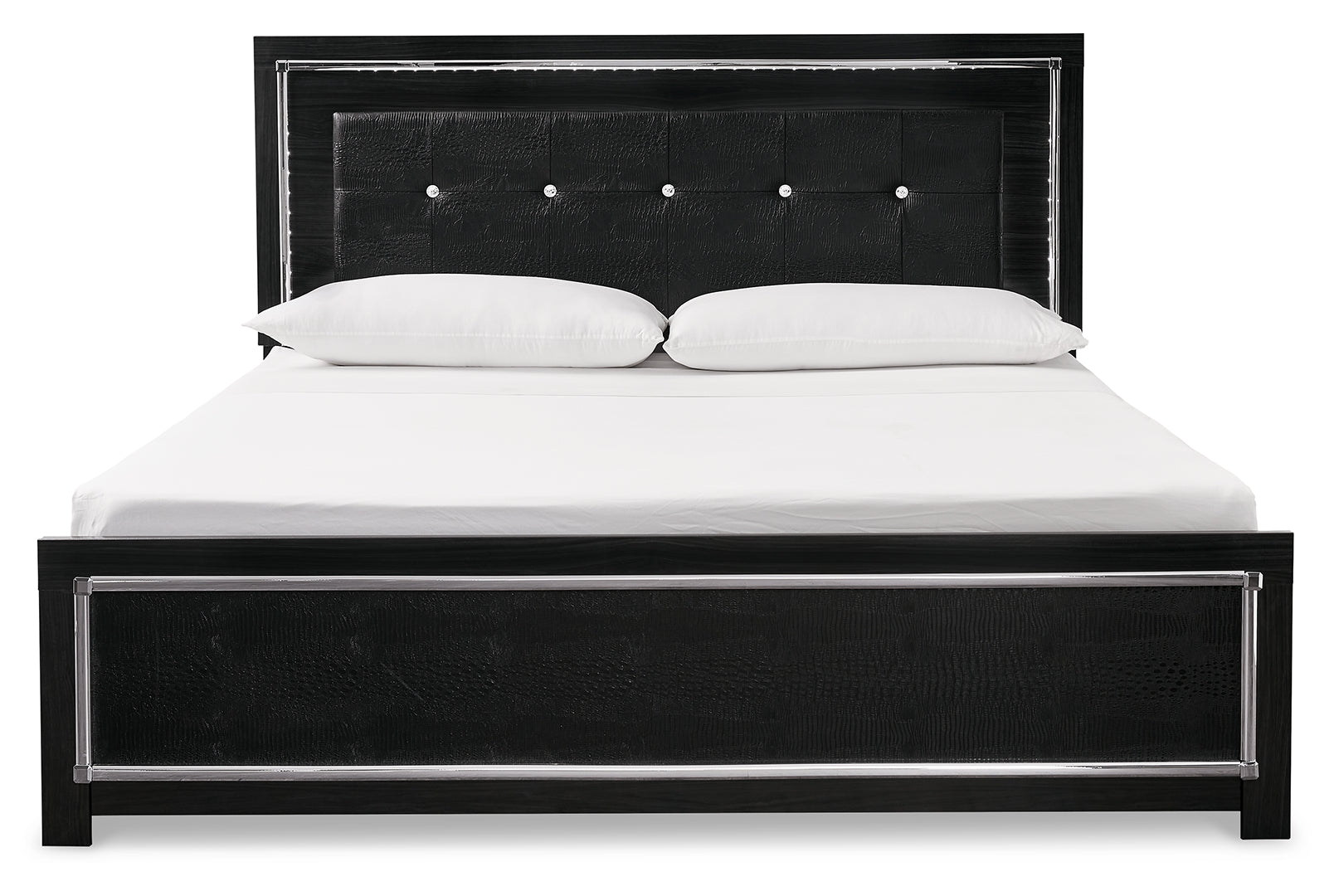 Kaydell King Upholstered Panel Bed