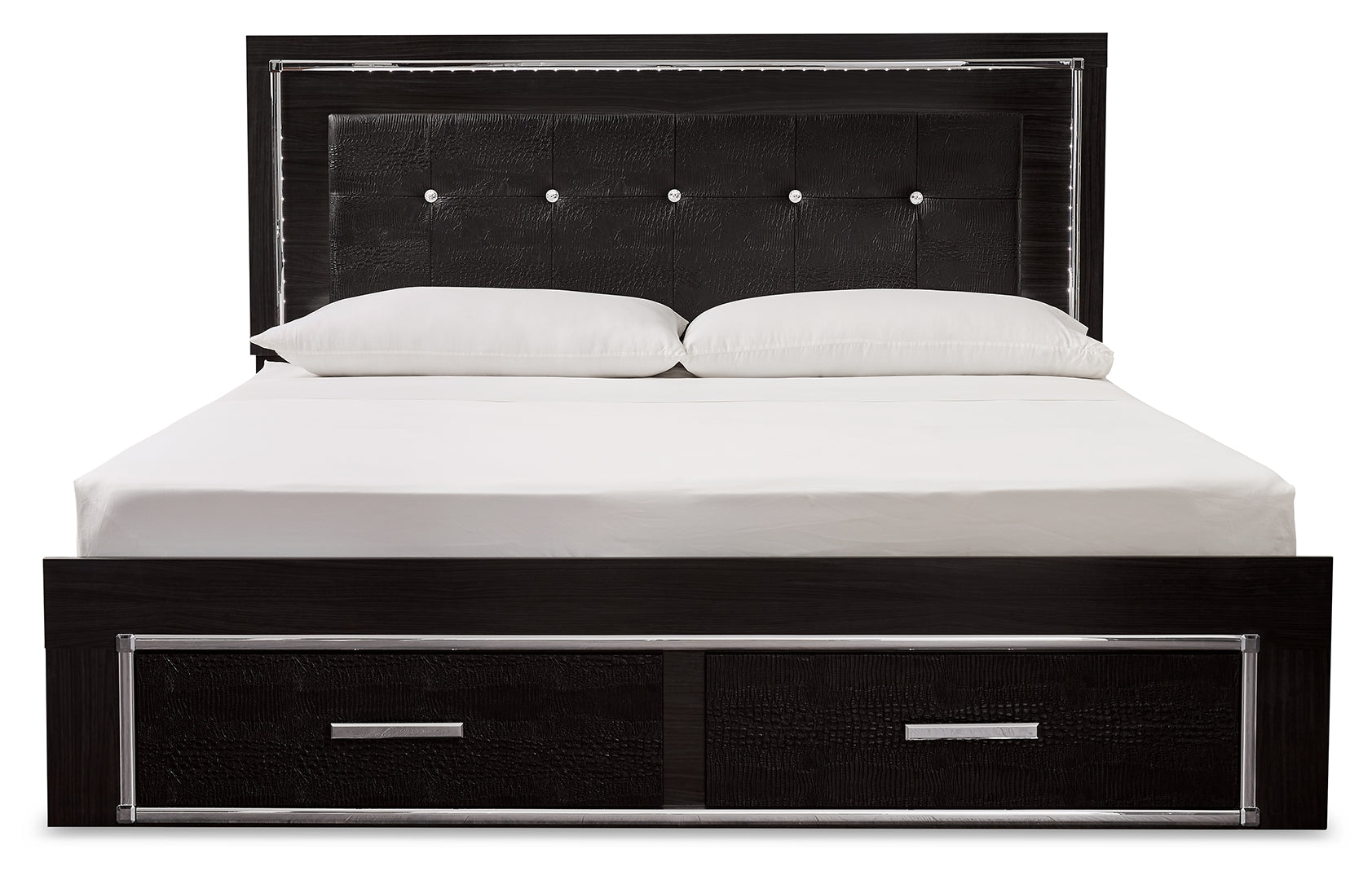 Kaydell King Panel Bed with Storage