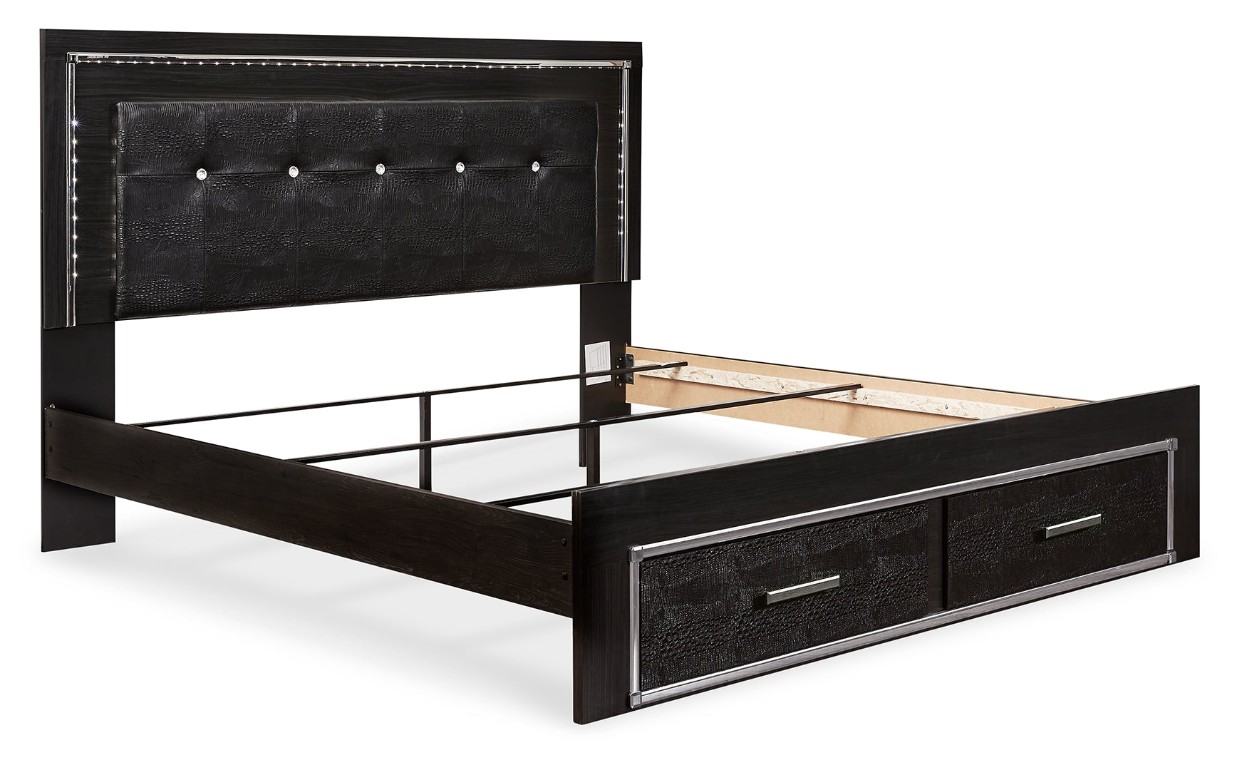 Kaydell King Panel Bed with Storage