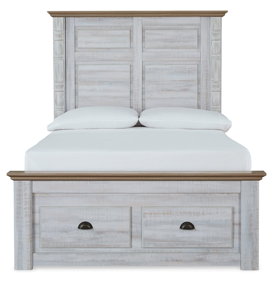 Haven Bay Full Panel Storage Bed