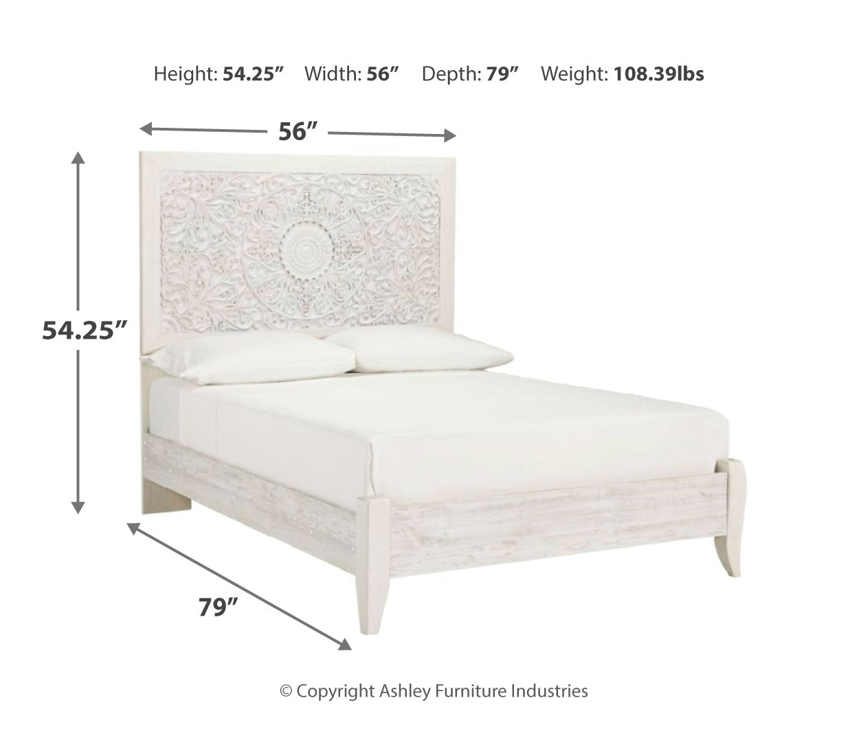 Paxberry Full Panel Bed