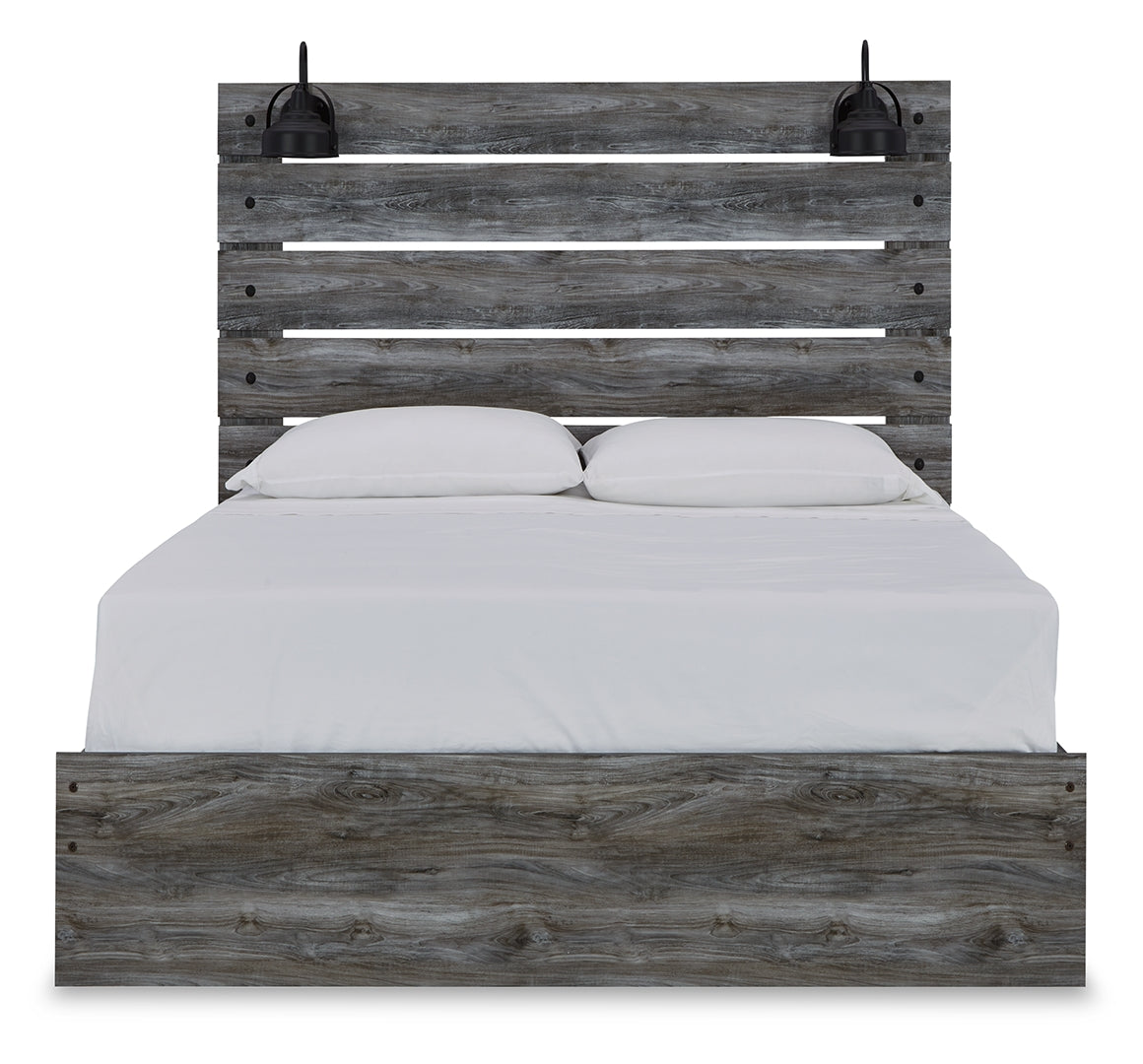 Baystorm Queen Panel Bed with Dresser