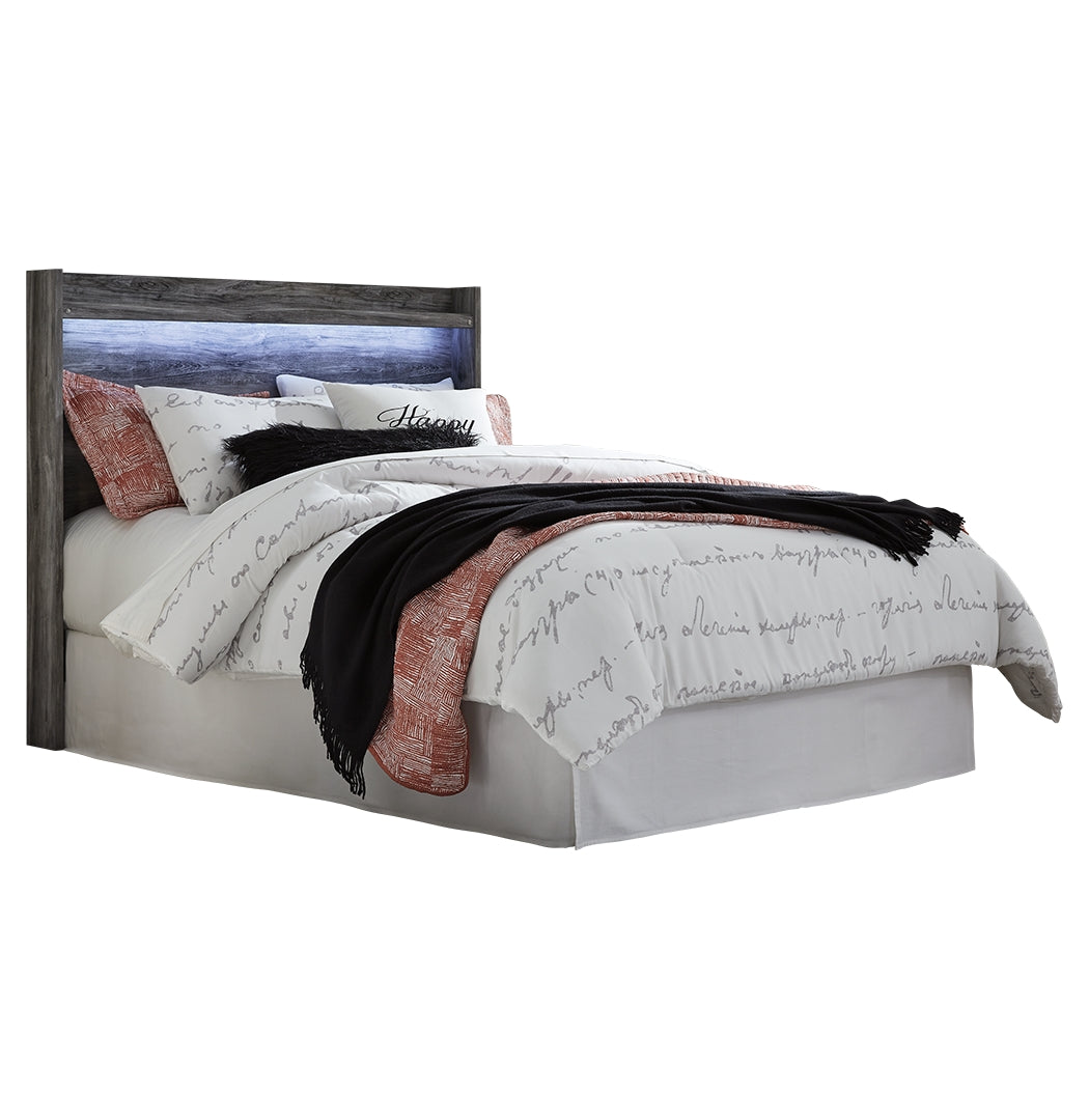 Baystorm Queen Panel Headboard Bed with Dresser