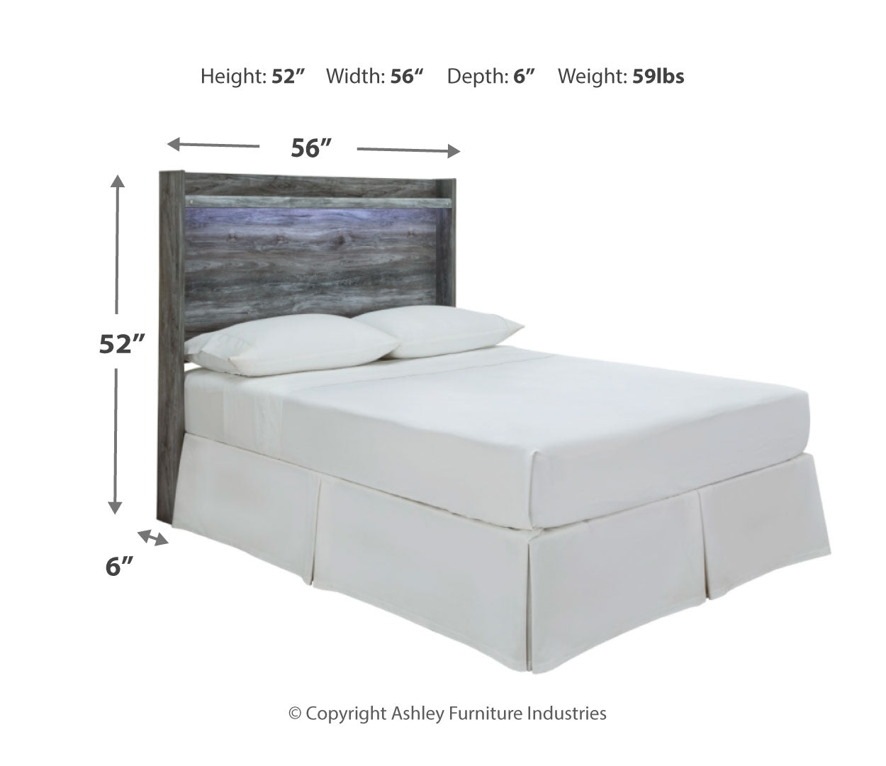 Baystorm Full Panel Headboard