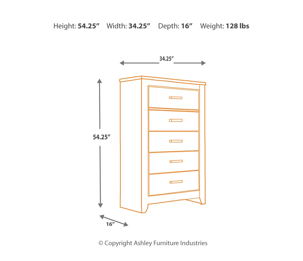 Zelen Chest of Drawers