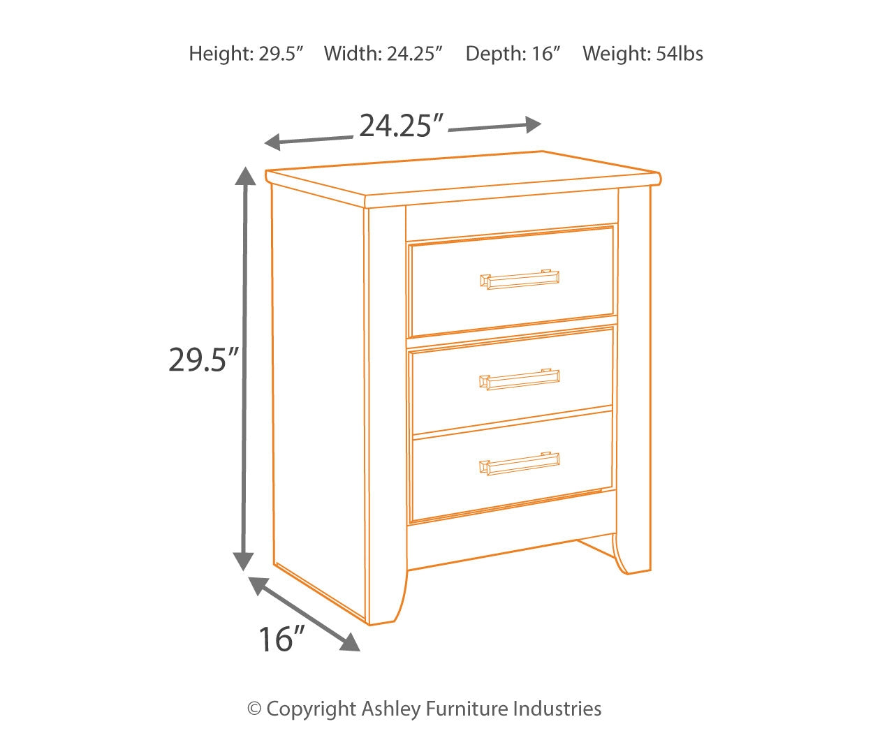 Brinxton Nightstand