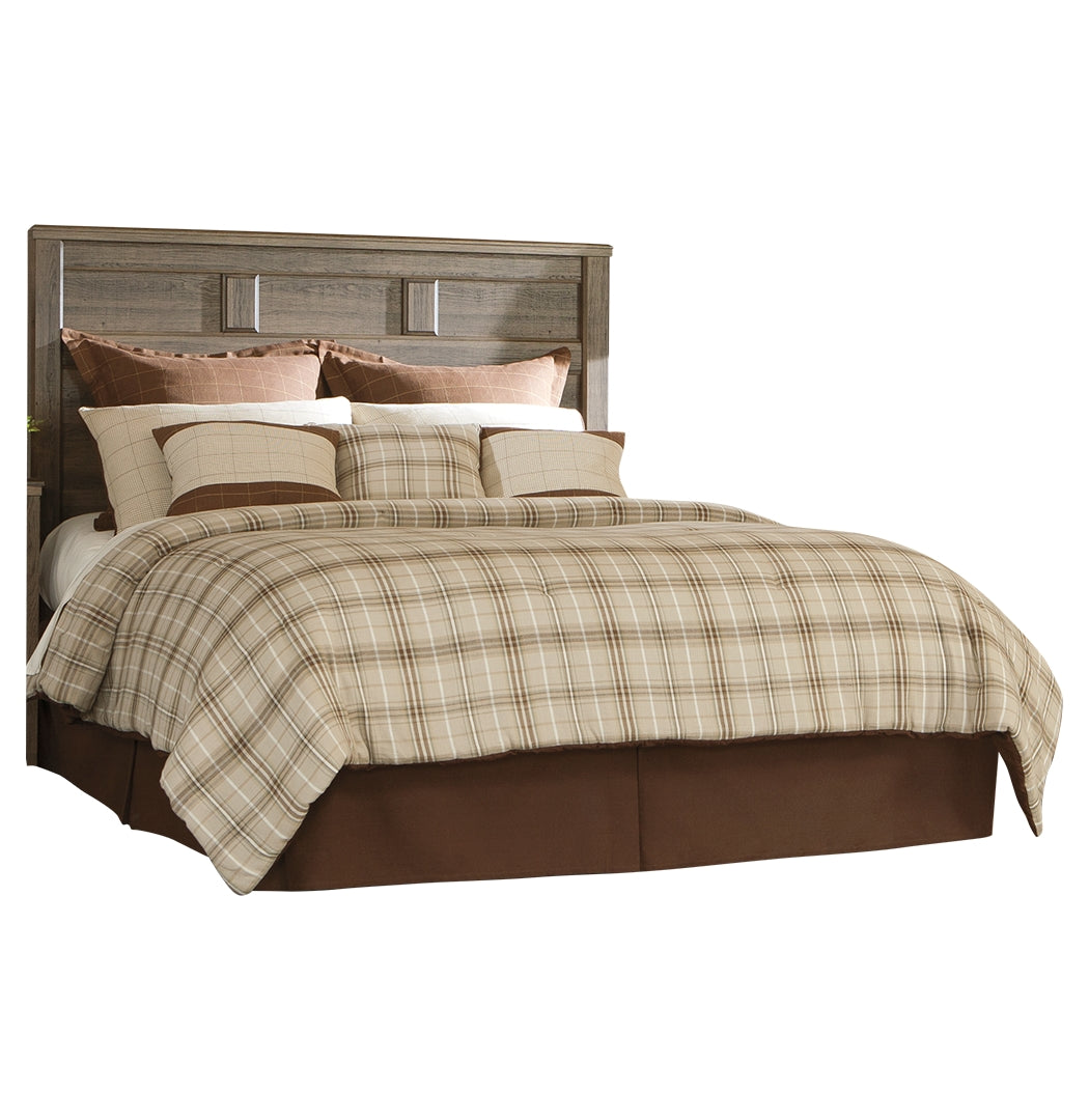 Juararo Queen Panel Headboard Bed with Dresser