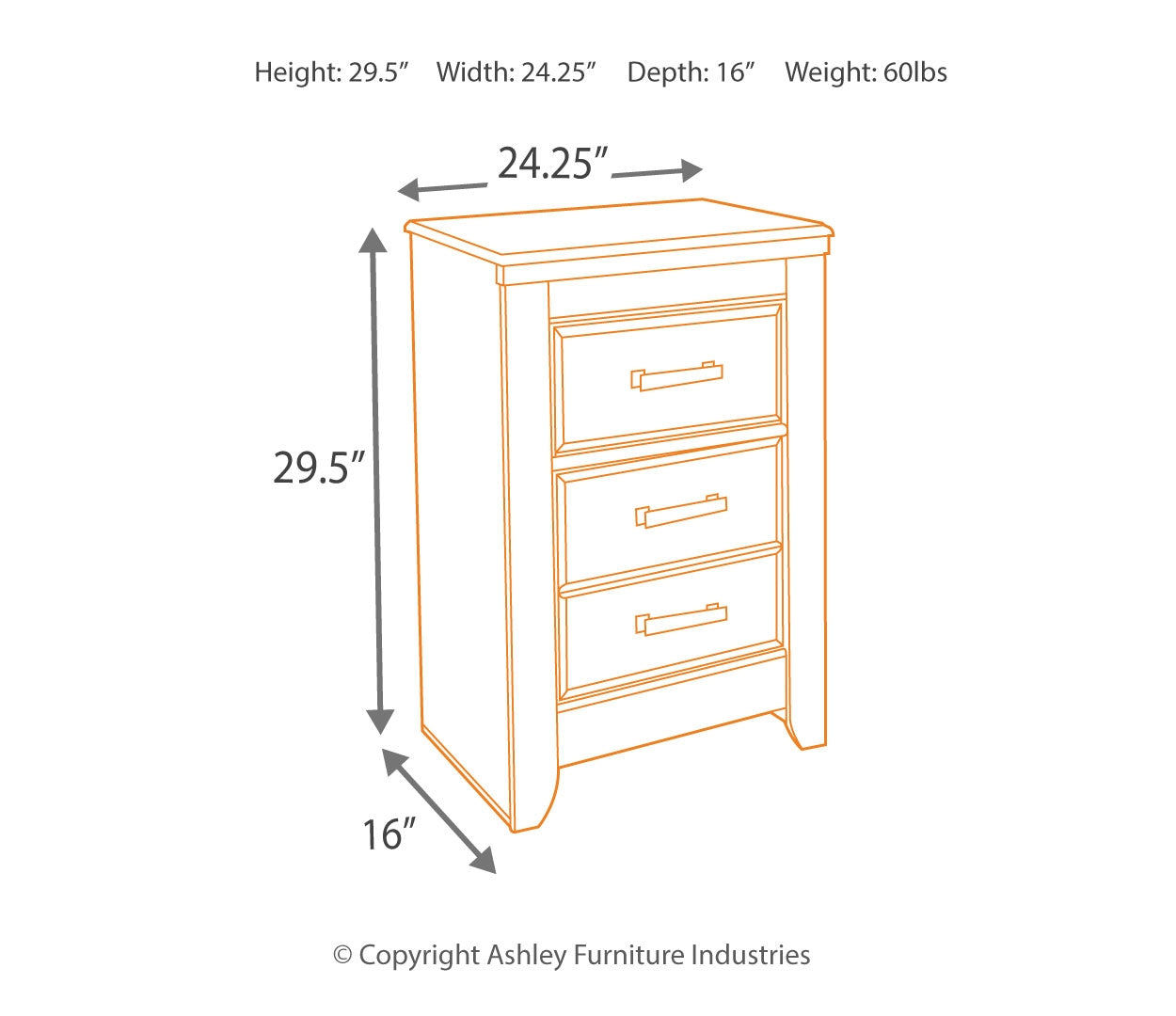 Juararo Nightstand