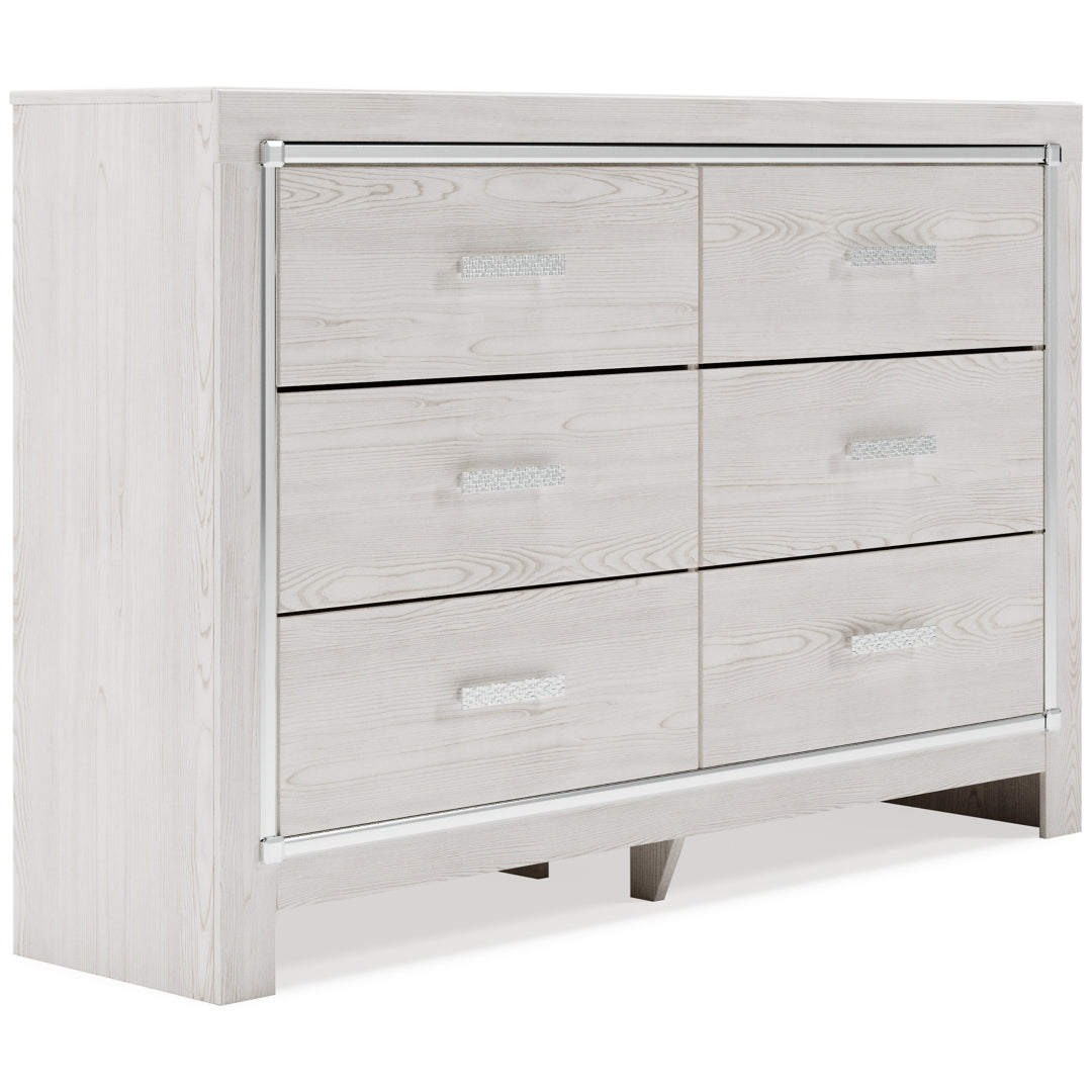 Altyra Queen Panel Bed with Dresser