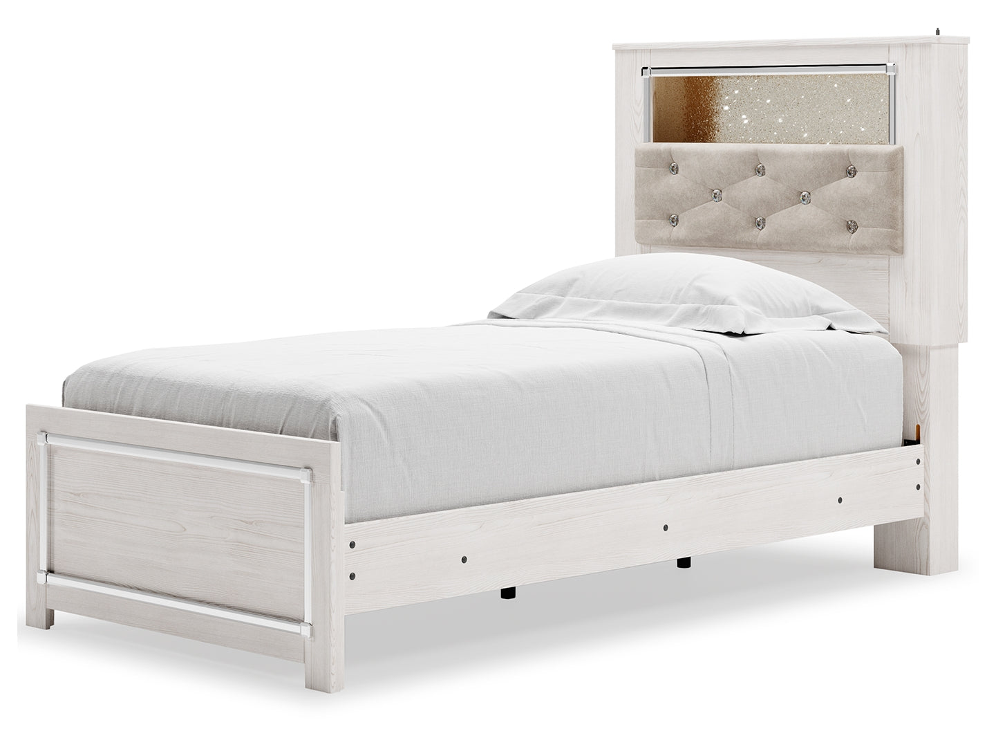 Altyra Twin Panel Bookcase Bed