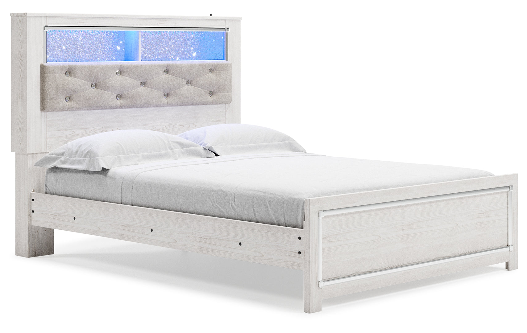 Altyra Queen Panel Bookcase Bed