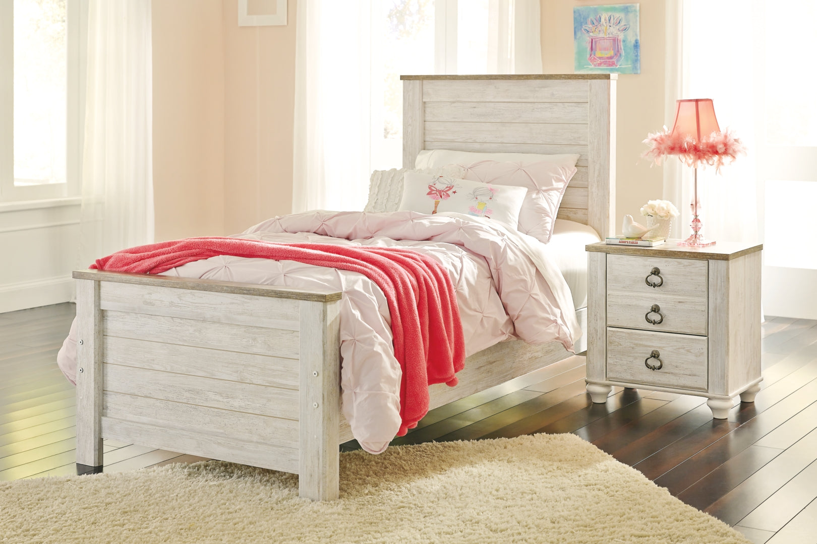 Willowton Twin Panel Bed