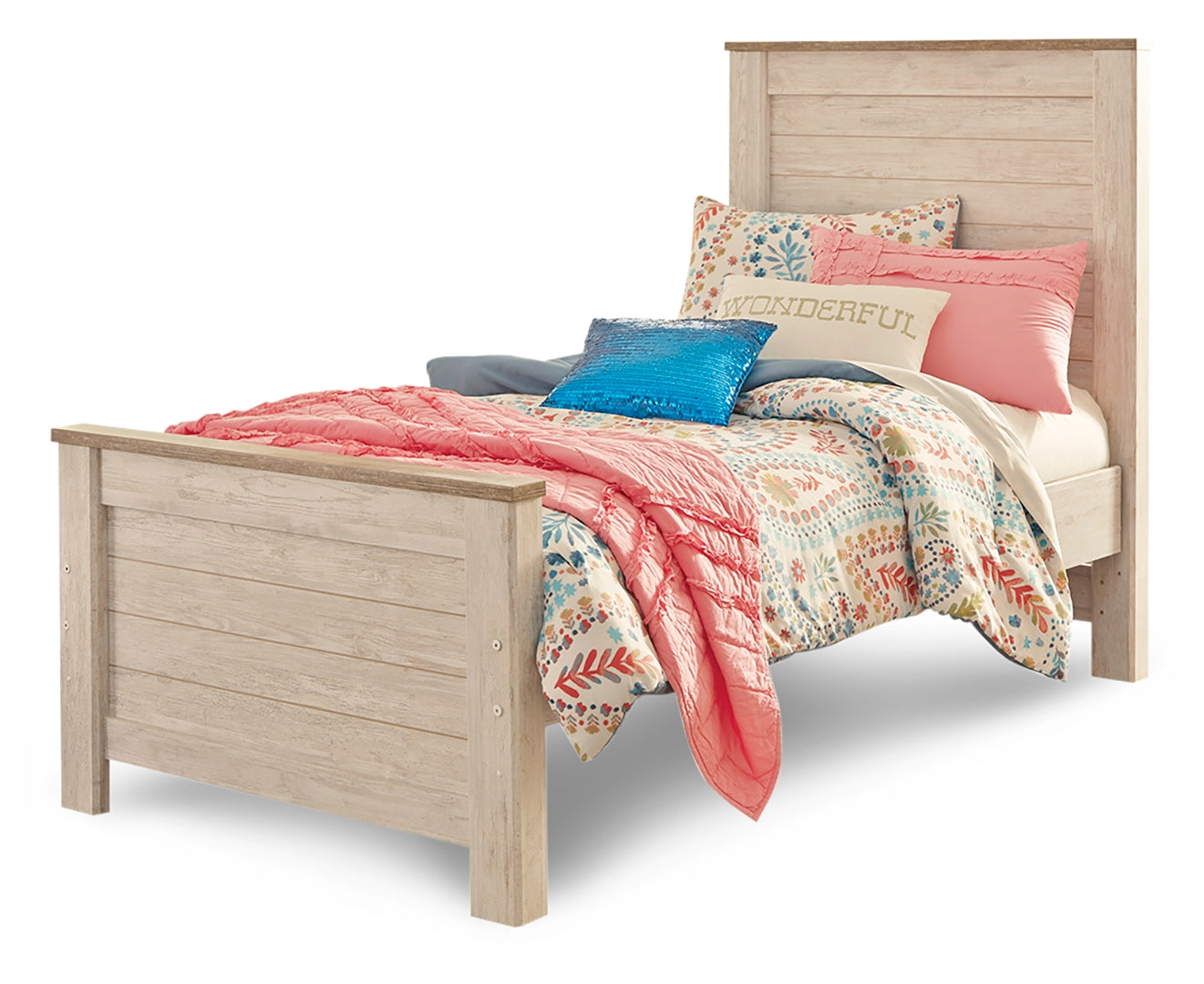 Willowton Twin Panel Bed