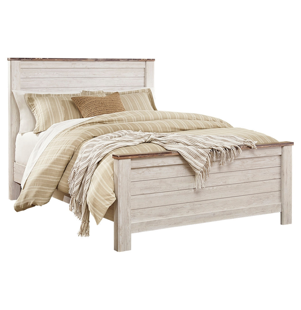 Willowton Queen Panel Bed with Dresser