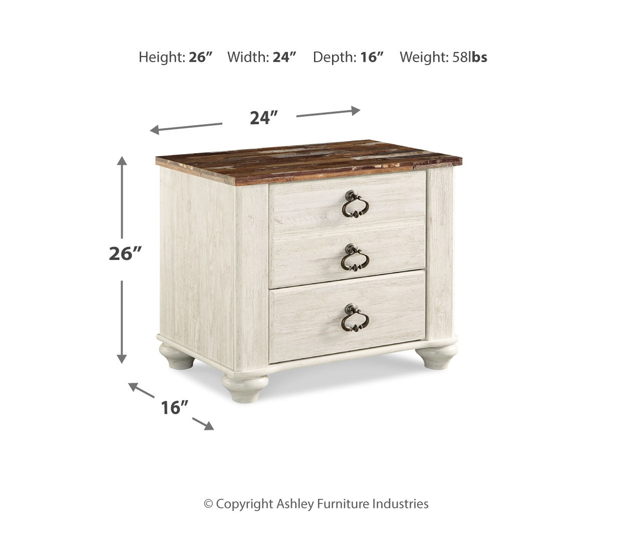 Willowton Nightstand