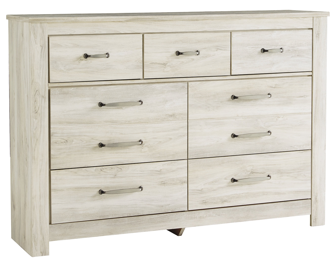 Bellaby King Crossbuck Panel Bed with Dresser