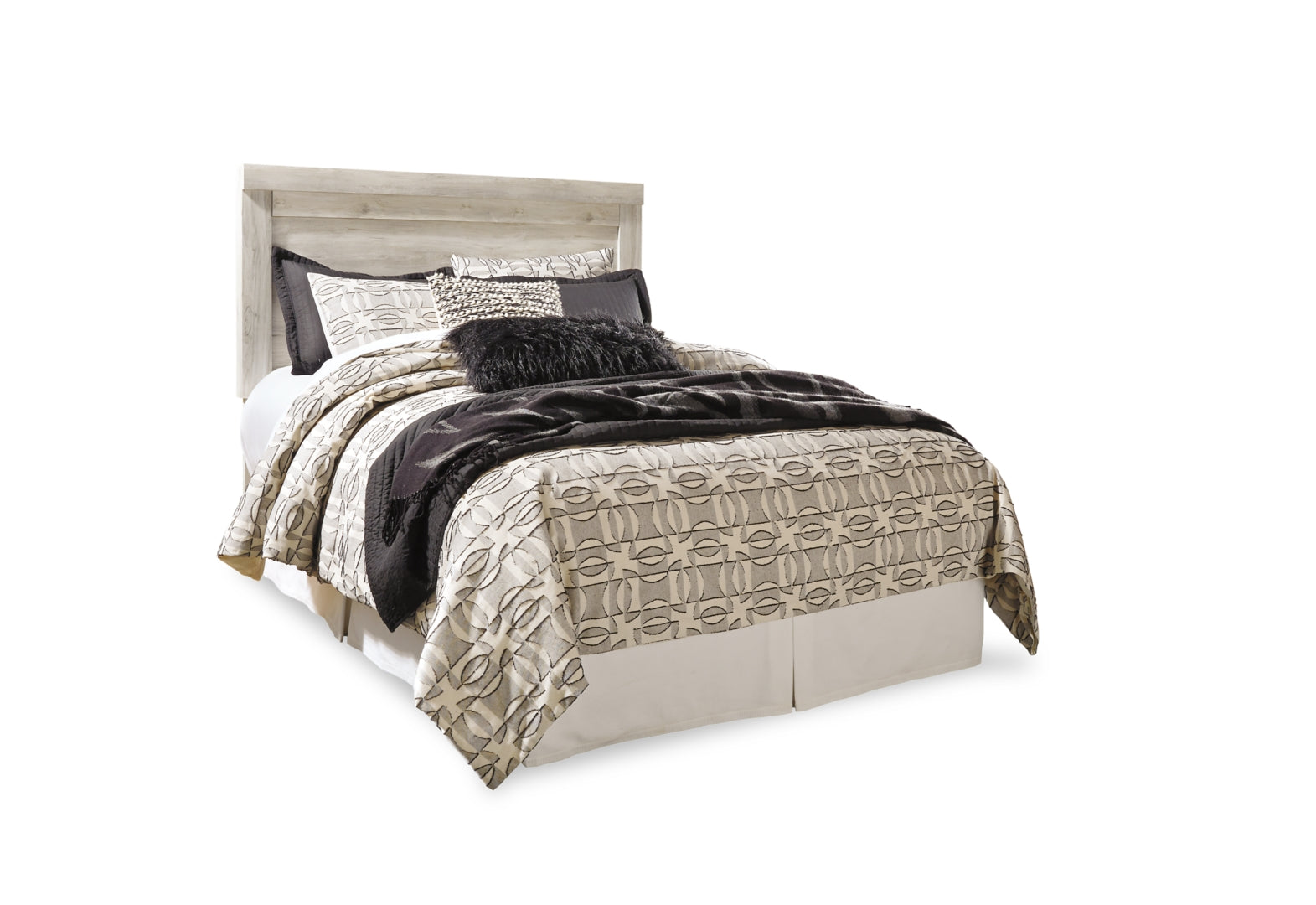 Bellaby Queen Panel Headboard Bed with Dresser