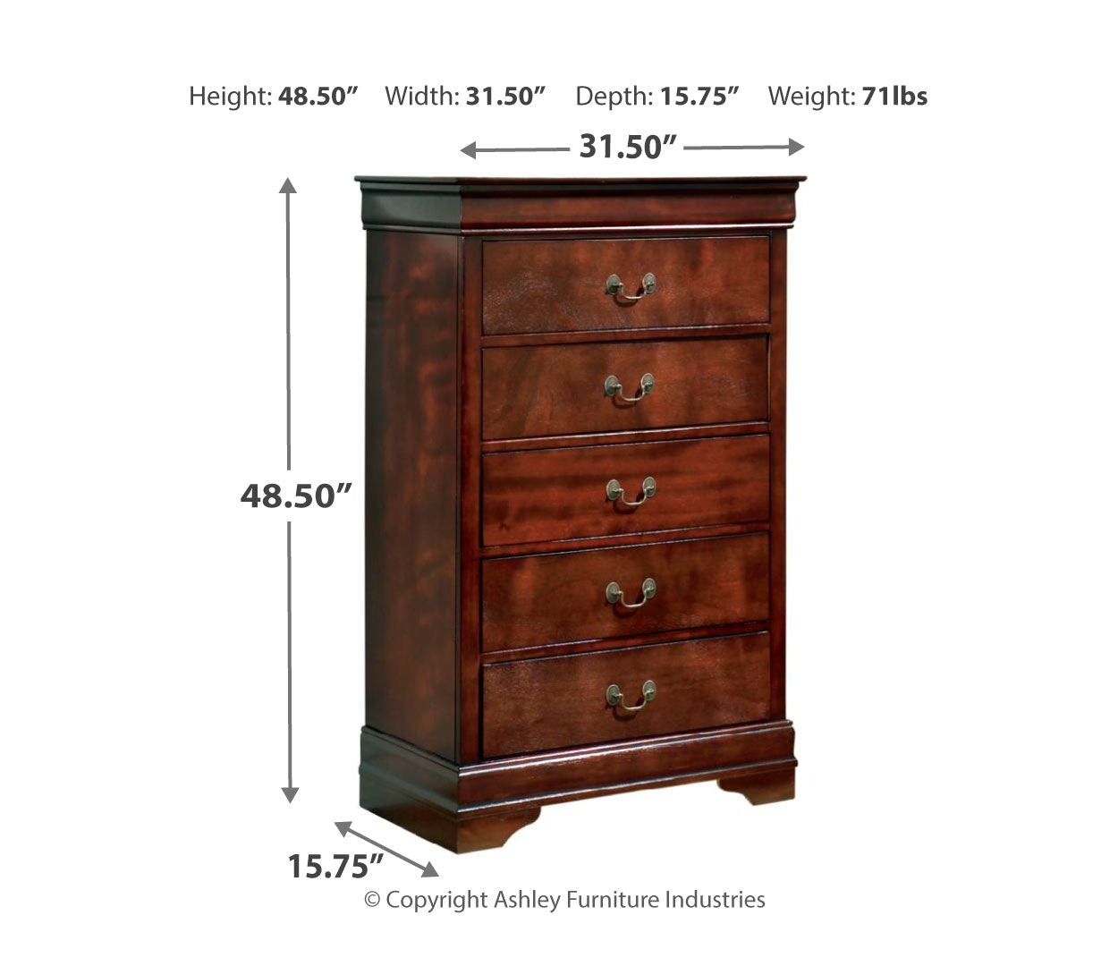 Alisdair Chest of Drawers