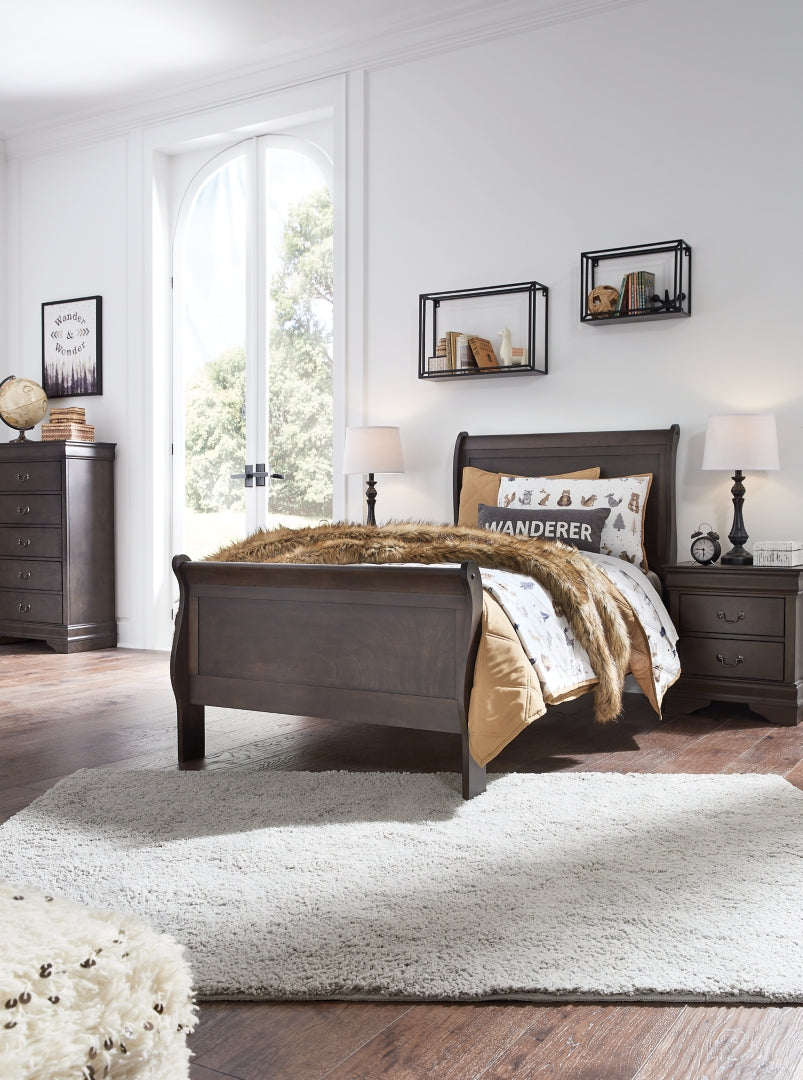 Leewarden Twin Sleigh Bed