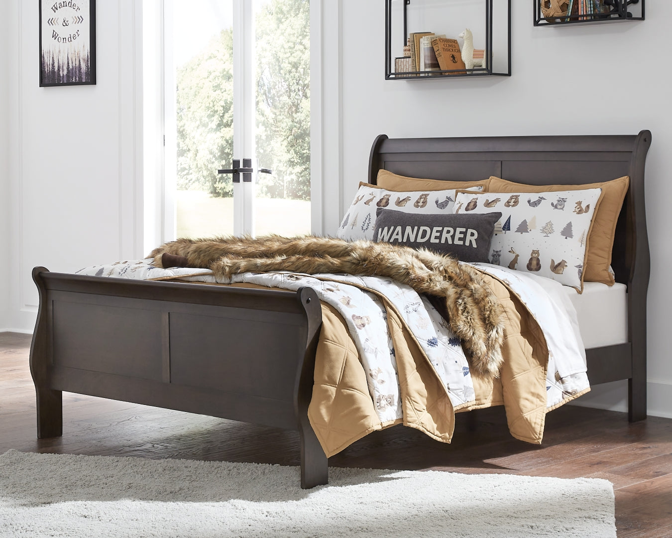 Leewarden Full Sleigh Bed