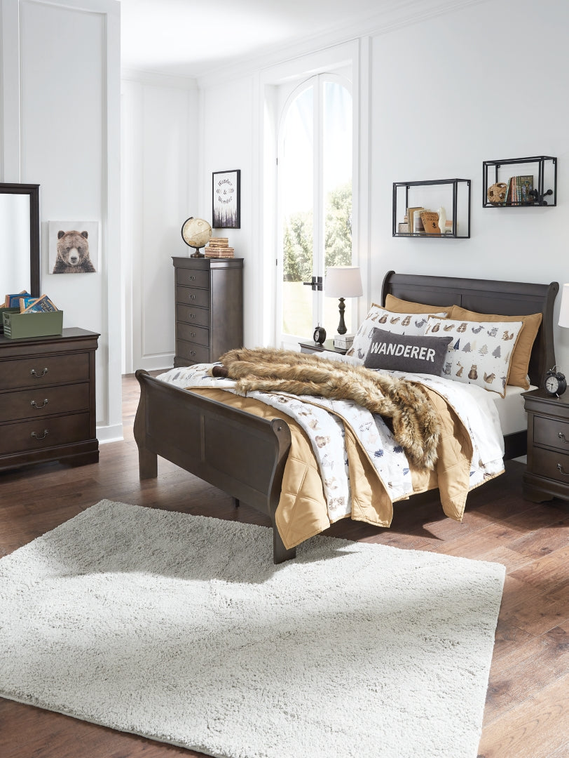 Leewarden Full Sleigh Bed