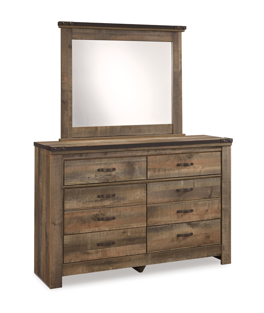 Trinell Dresser and Mirror