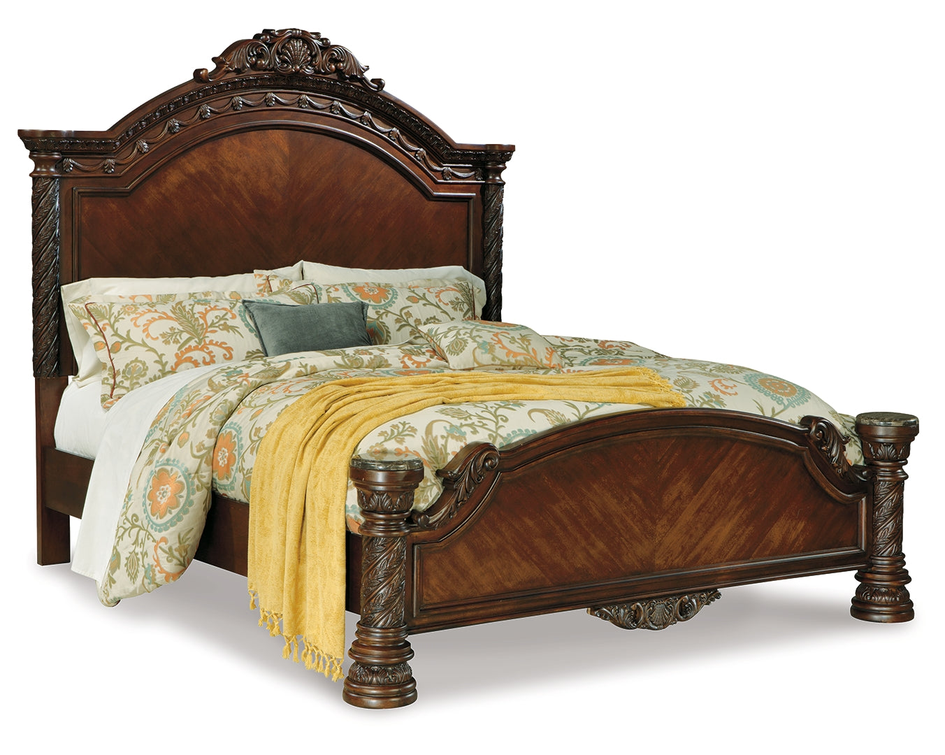 North Shore Queen Panel Bed