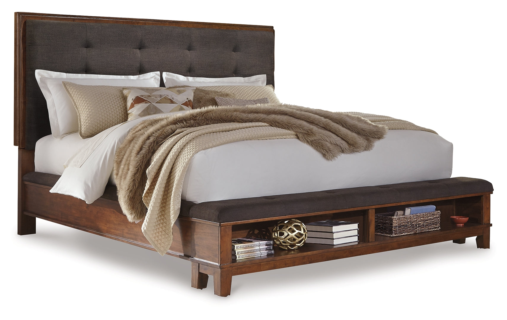 Ralene California King Upholstered Panel Bed