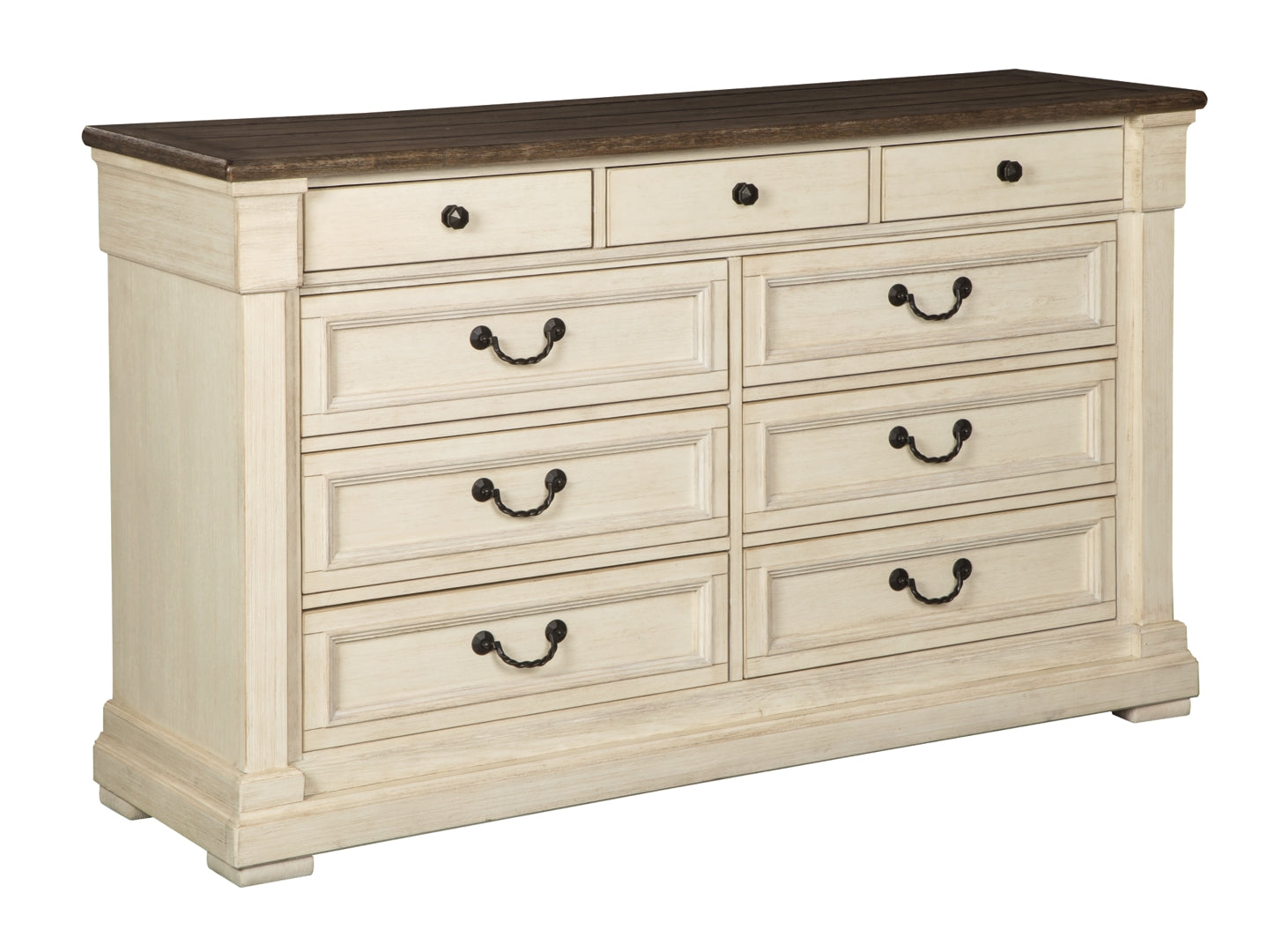 Bolanburg California King Panel Bed with Dresser