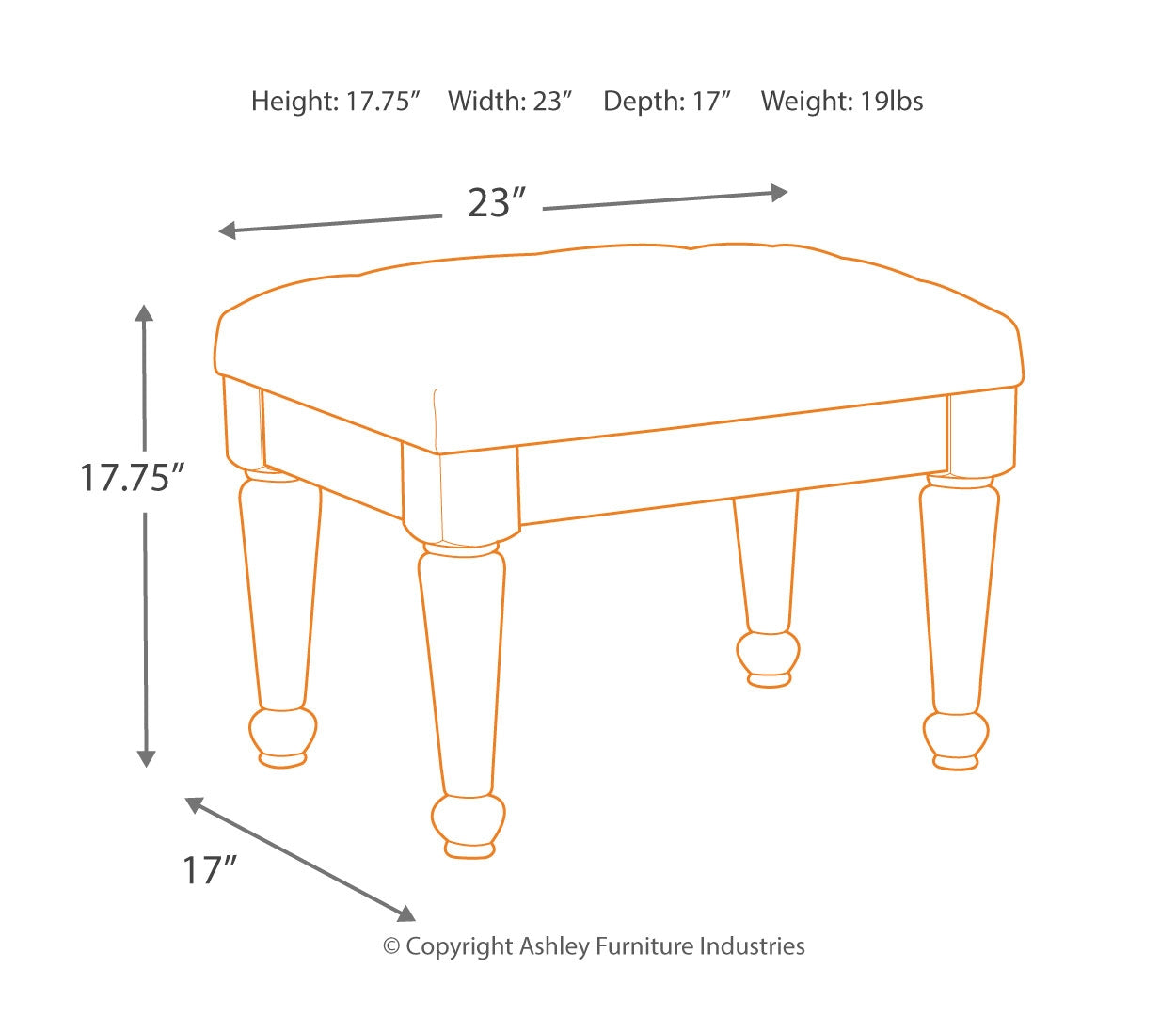 Coralayne Stool