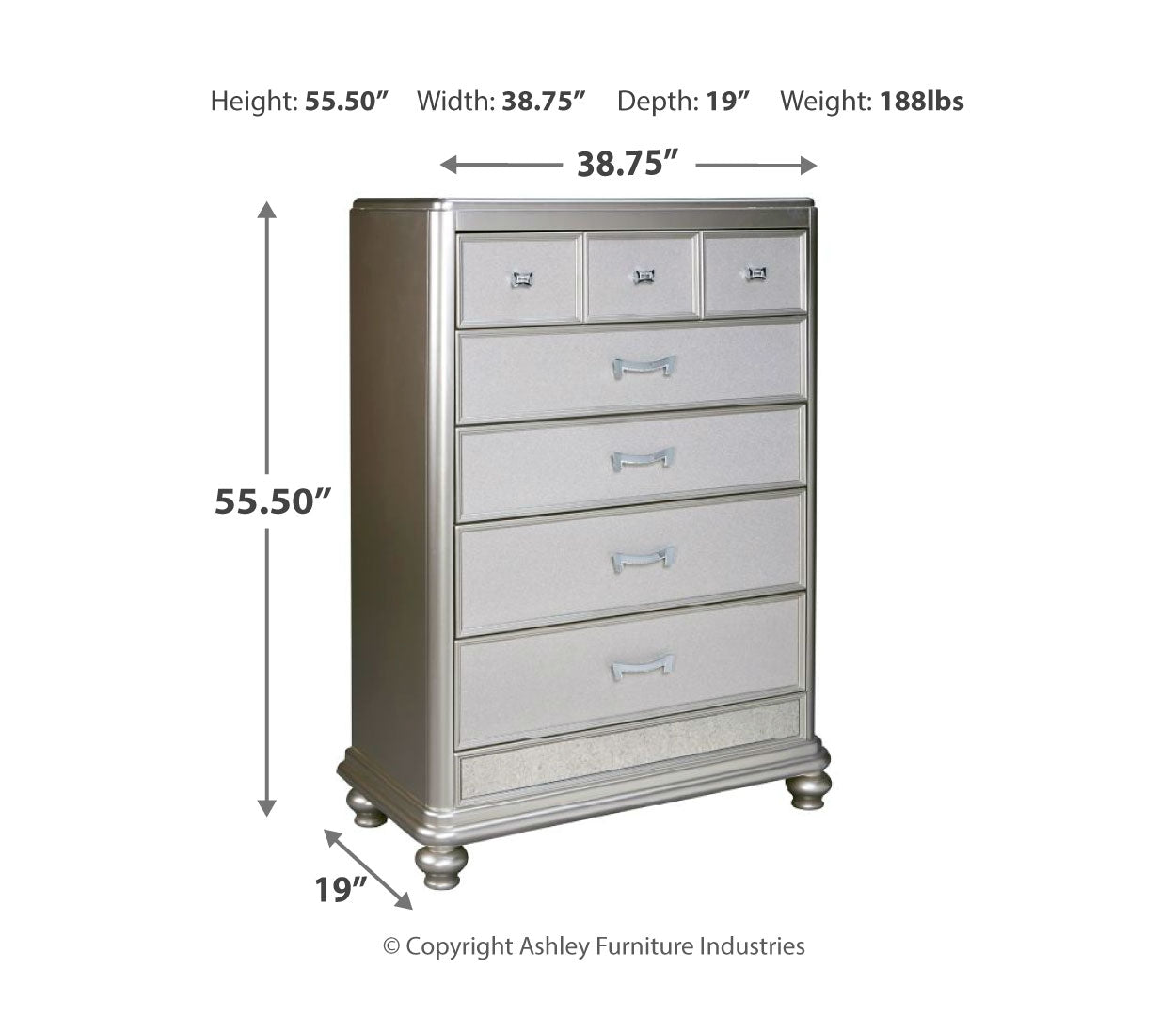 Coralayne Chest of Drawers