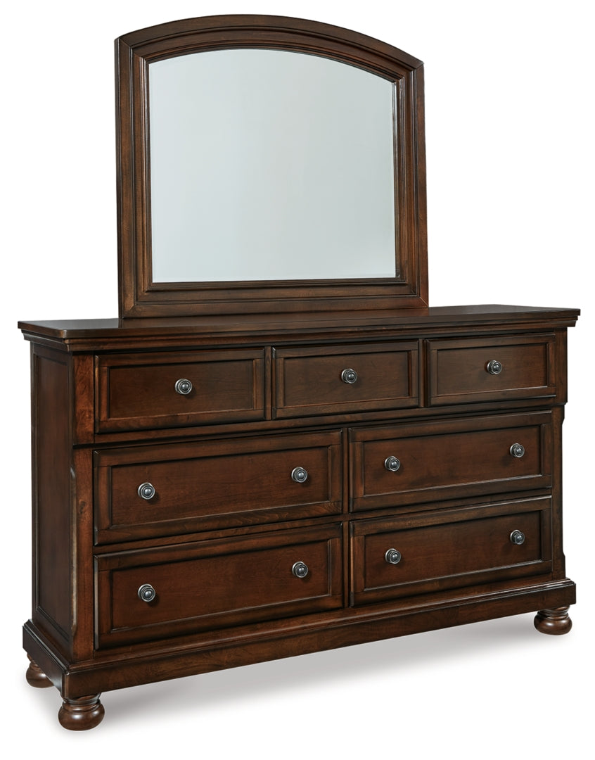 Porter Dresser and Mirror