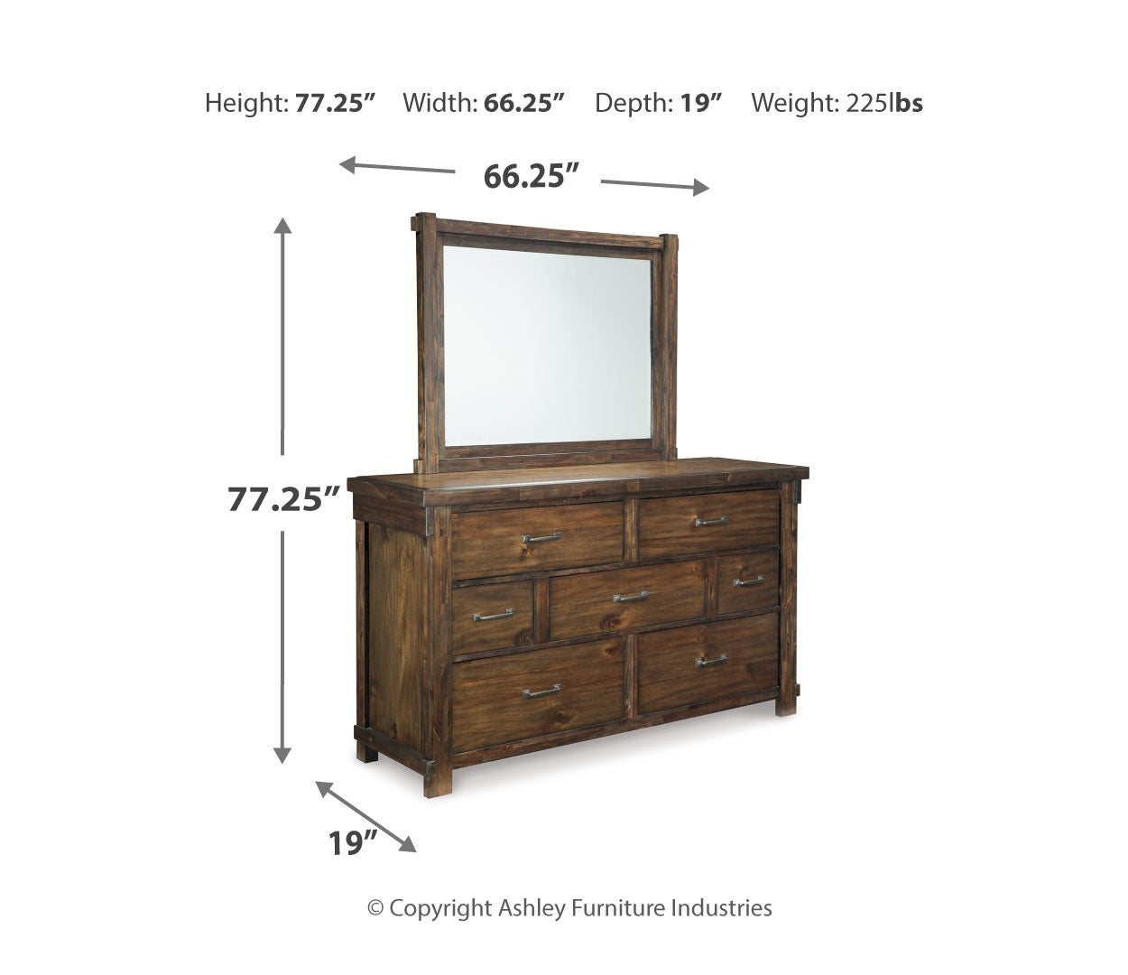 Lakeleigh Dresser and Mirror