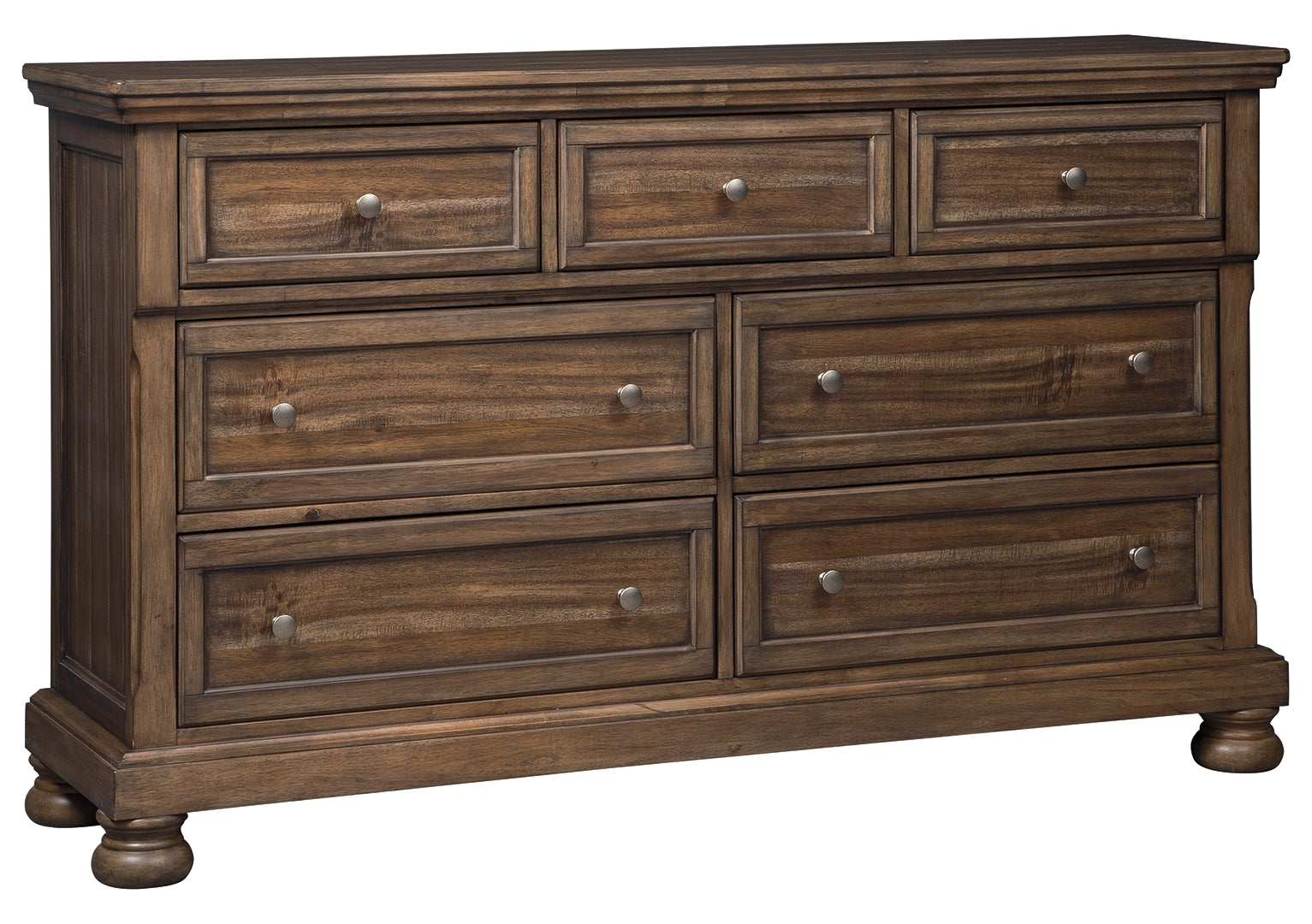 Flynnter King Panel Bed with Dresser