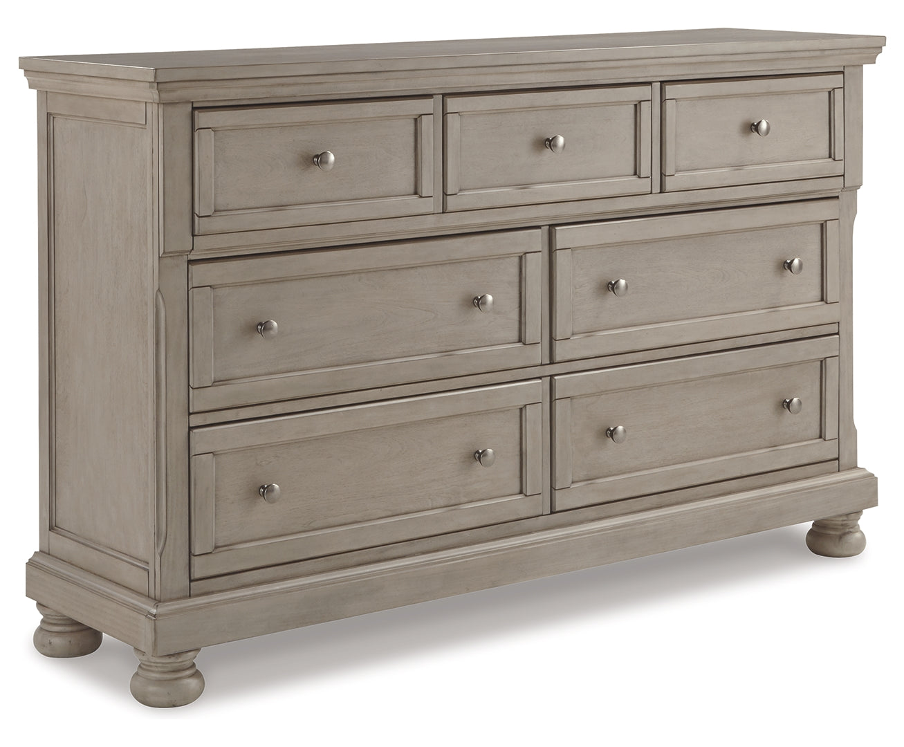 Lettner California King Panel Bed with Dresser