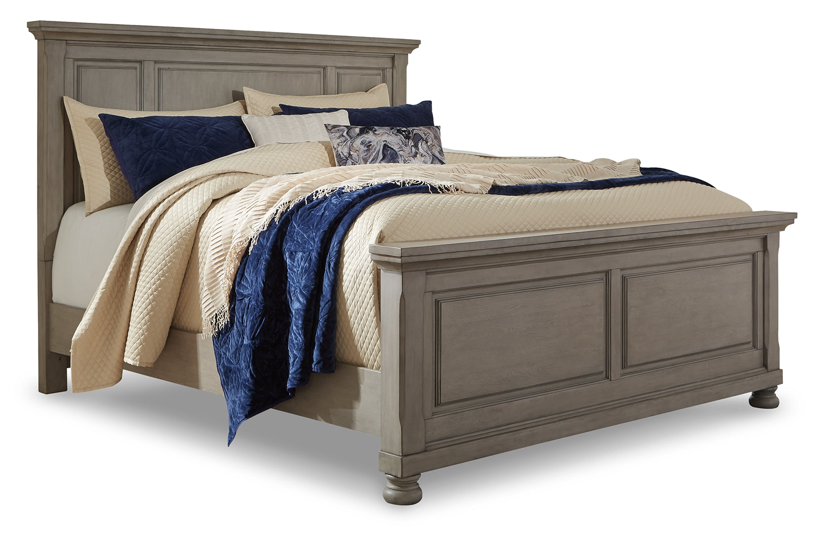 Lettner King Panel Bed with Dresser