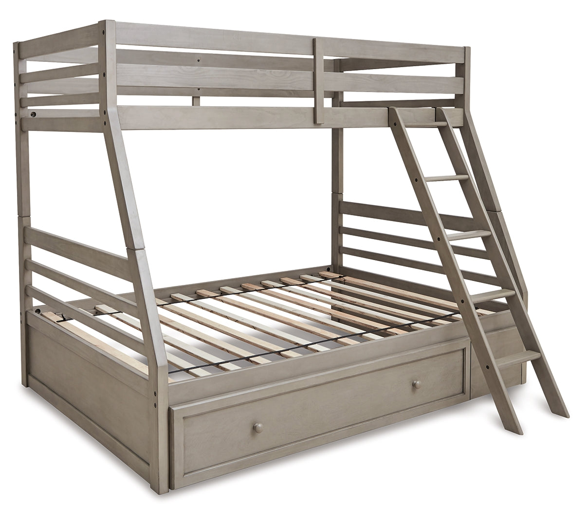 Lettner Twin over Full Bunk Bed with 1 Large Storage Drawer