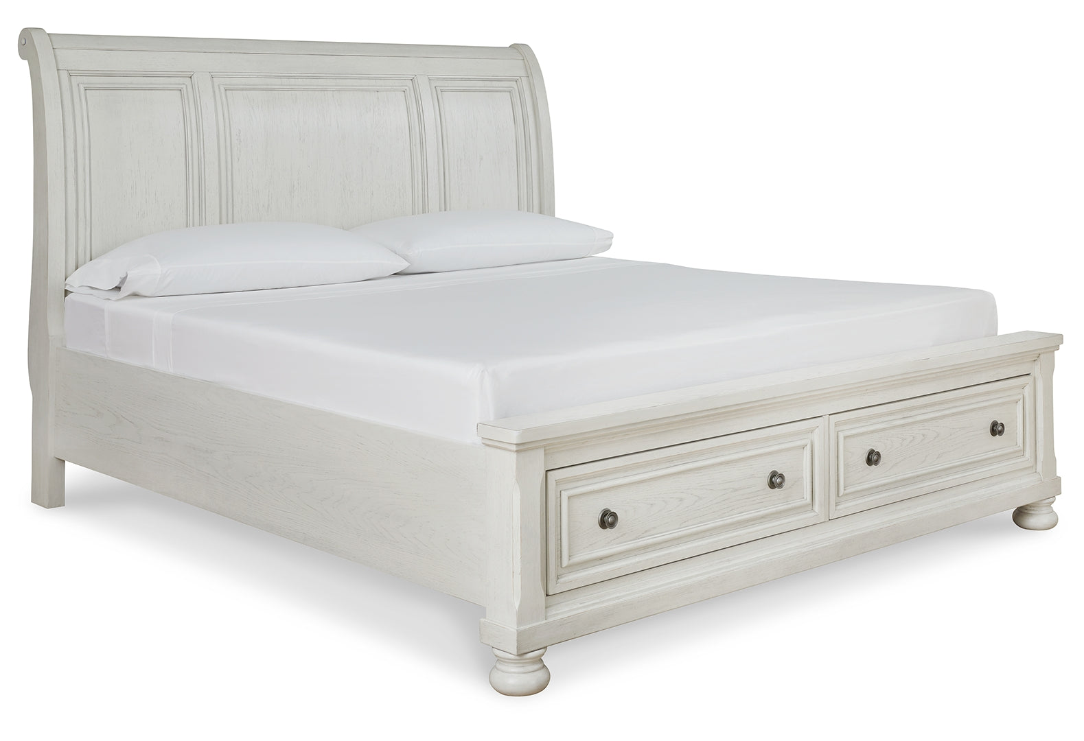 Robbinsdale King Sleigh Bed with Storage