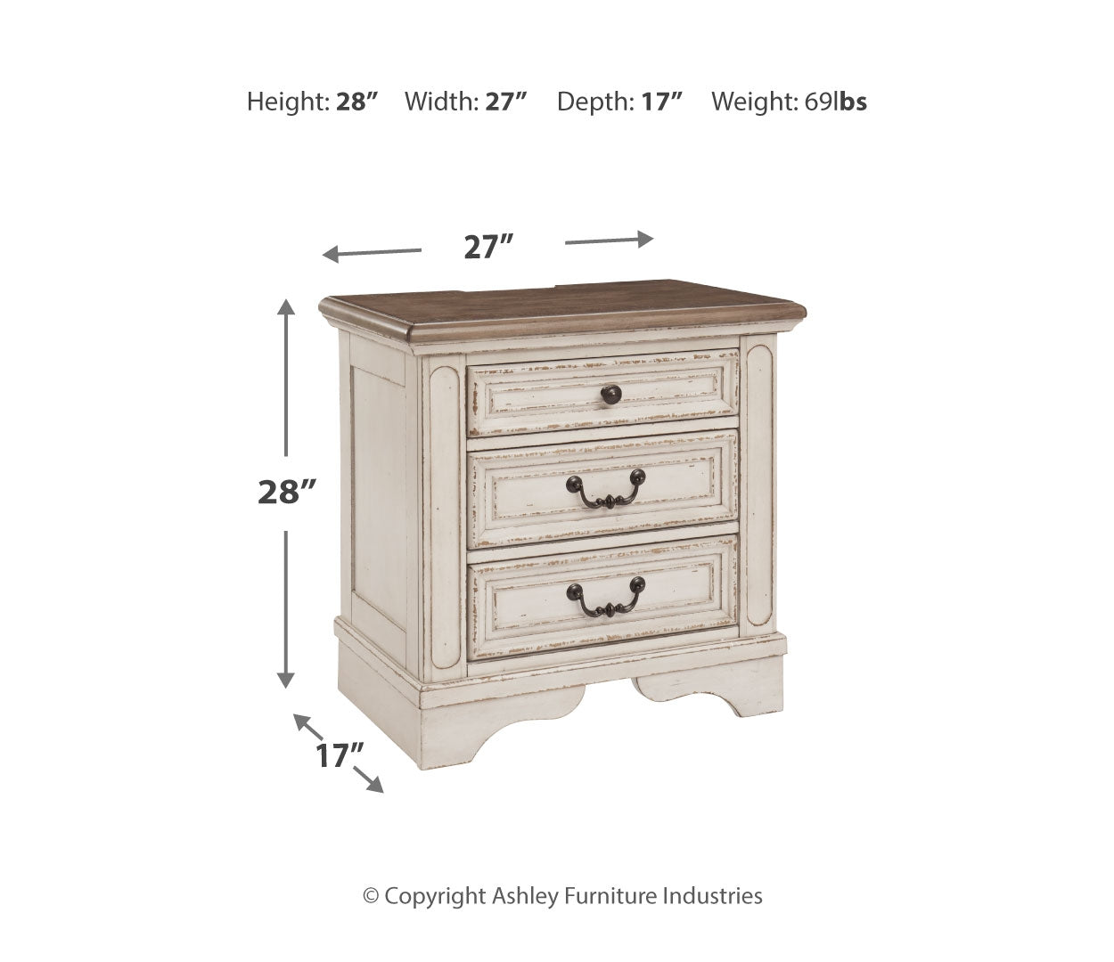 Realyn Nightstand