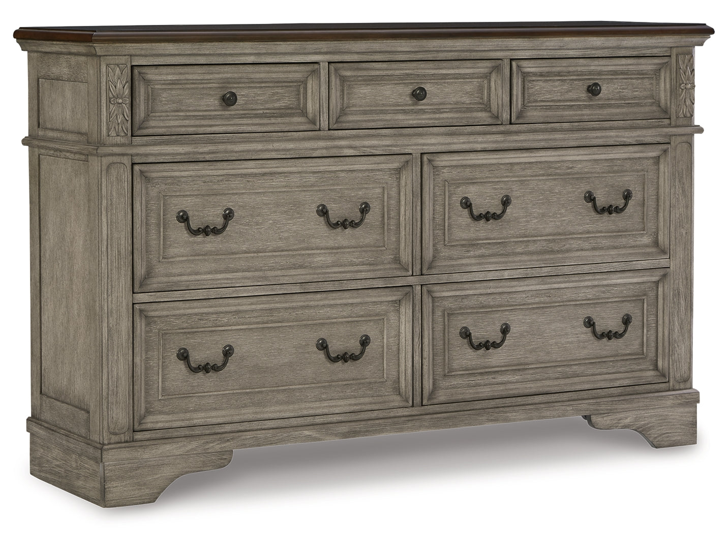 Lodenbay California King Panel Bed with Dresser