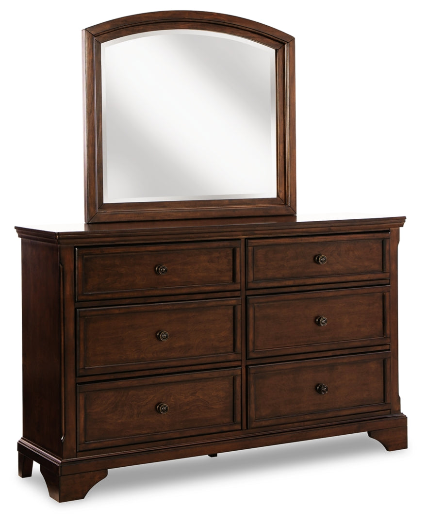 Brookbauer Dresser and Mirror