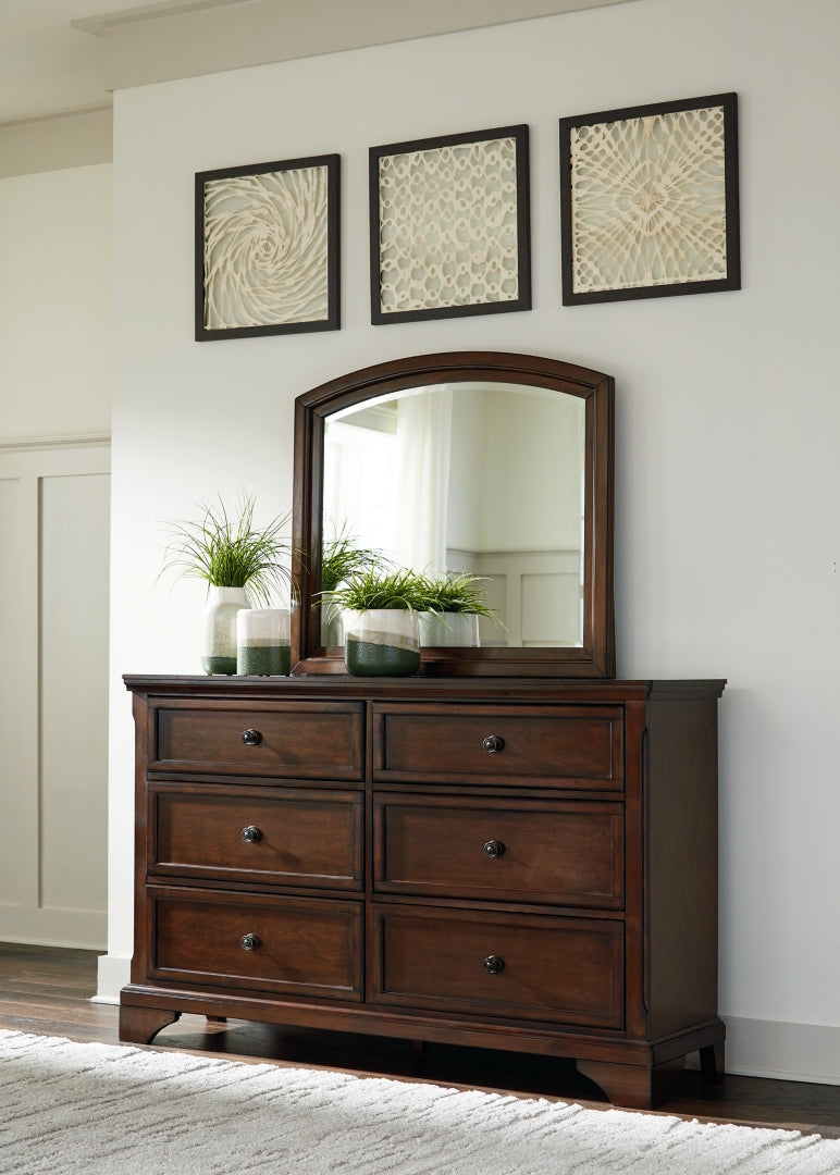 Brookbauer Dresser and Mirror