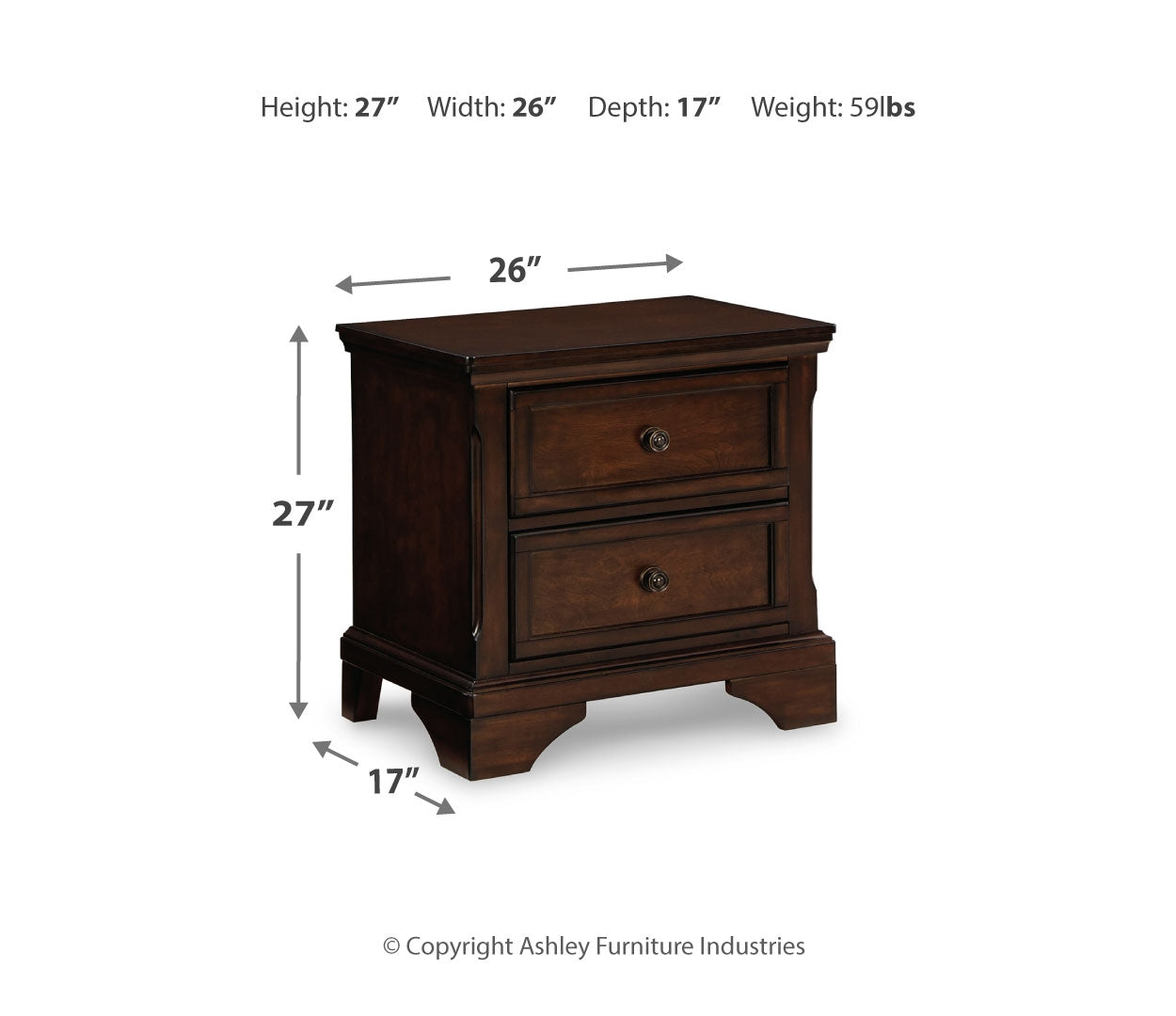 Brookbauer Nightstand