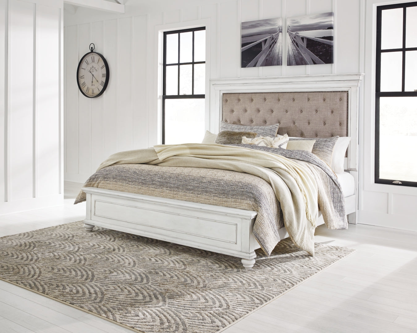 Kanwyn California King Panel Bed