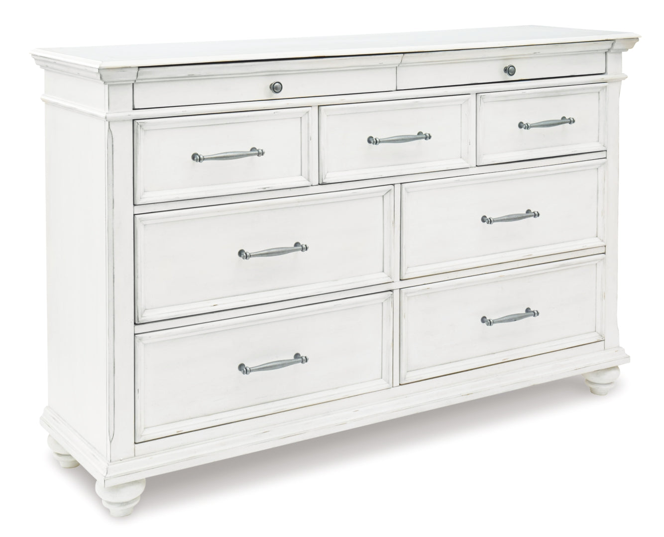 Kanwyn King Panel Bed with Dresser