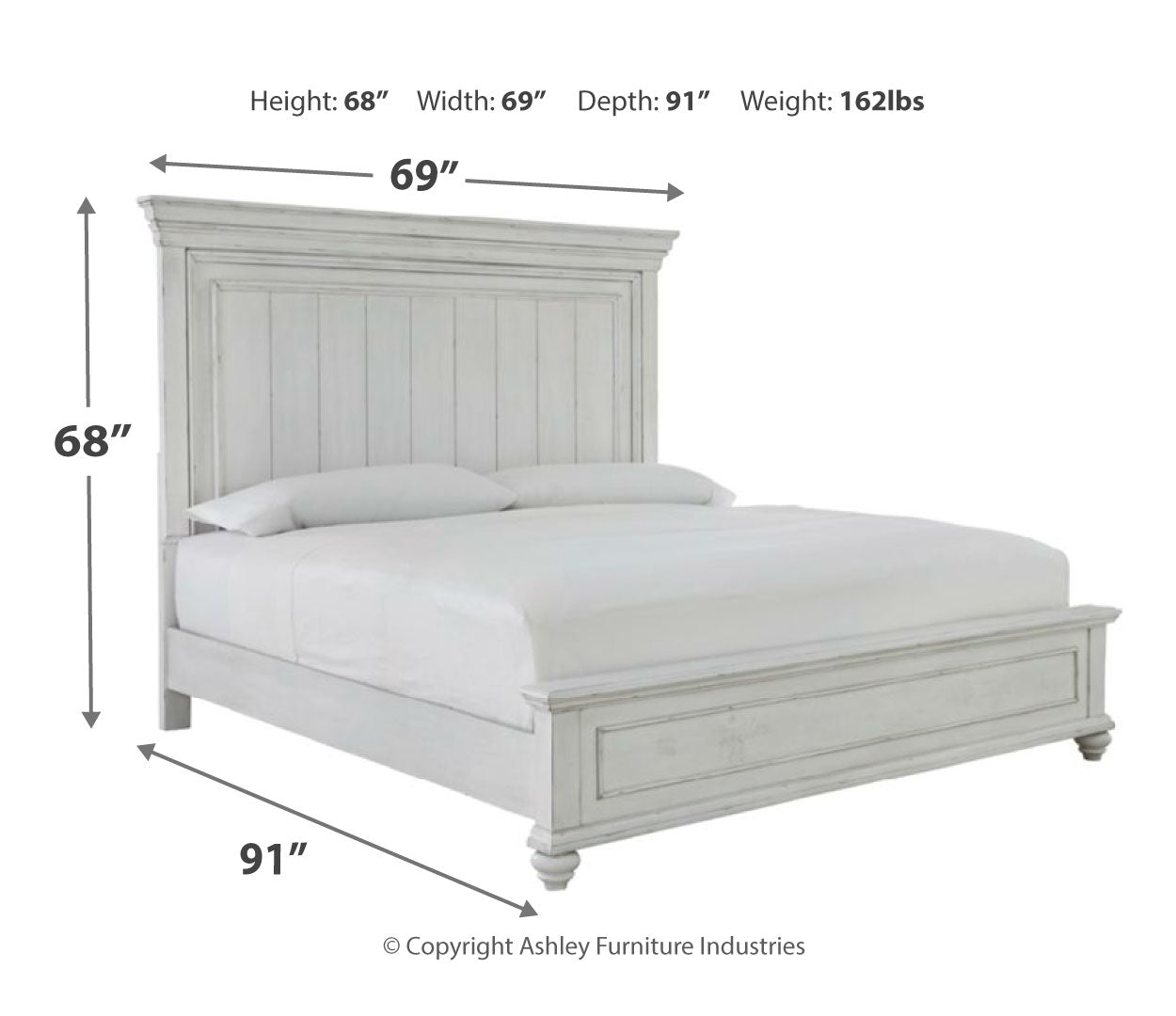 Kanwyn Queen Panel Bed